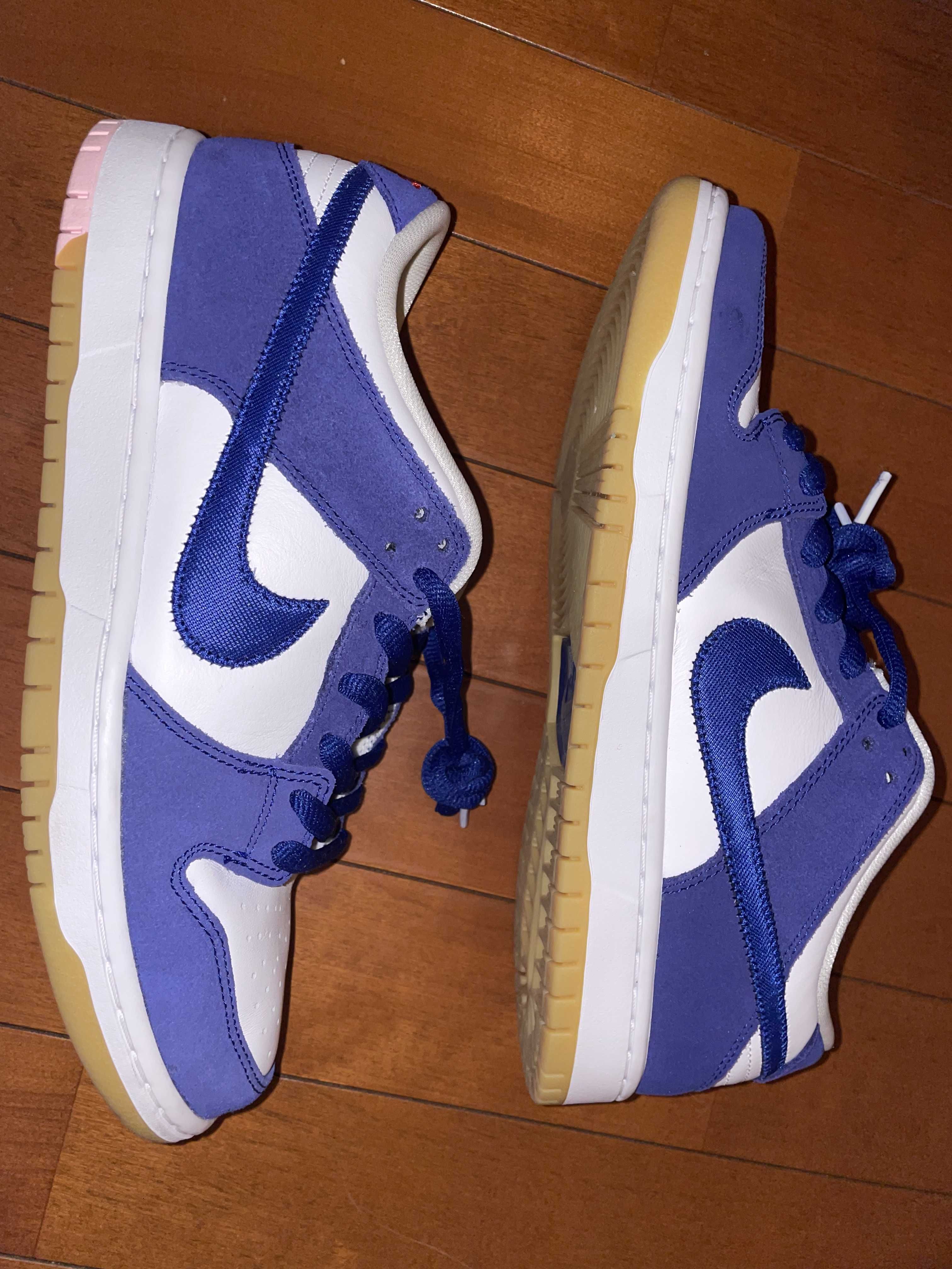Nike SB Dunk Low "Los Angeles Dodgers/Deep Royal Blue"