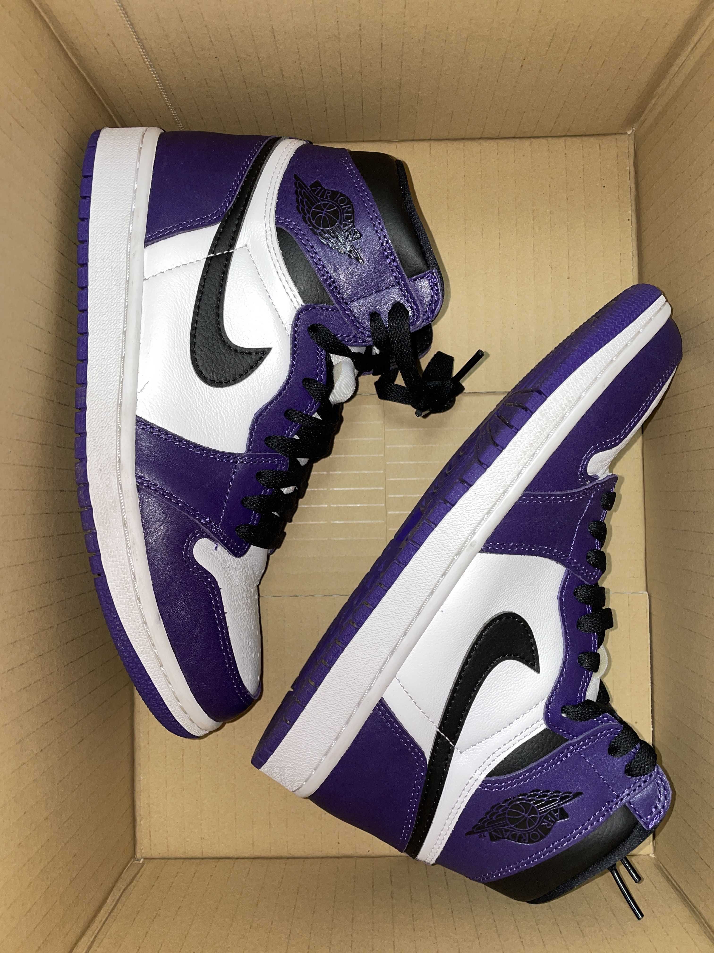 Nike Air Jordan 1 Retro High OG "Court Purple White/Black" (2020)   