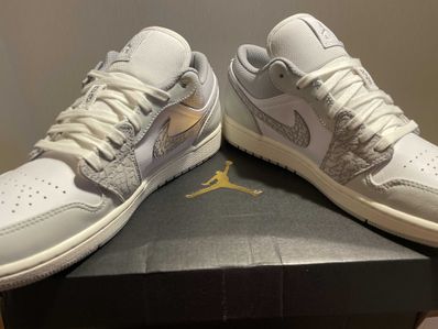 Nike Air Jordan 1 Low PRM "Elephant Print/Safari"