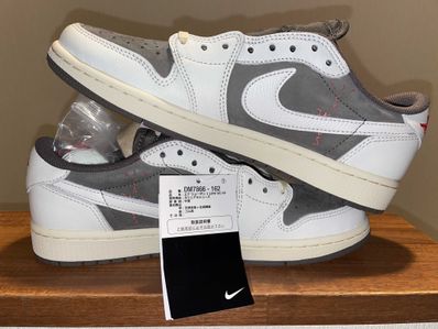 Travis Scott × Nike Air Jordan 1 Low OG SP "Reverse Mocha/Sail and Ridgerock"