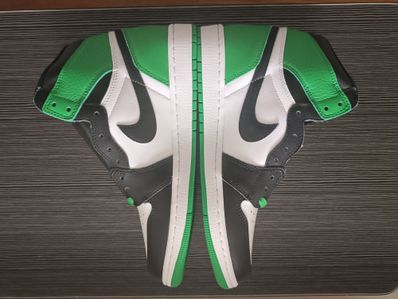 Nike Air Jordan 1 Retro High OG "Celtics/Black and Lucky Green" (2023)