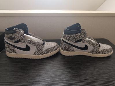 Nike Air Jordan 1 High OG "White Cement/Safari"