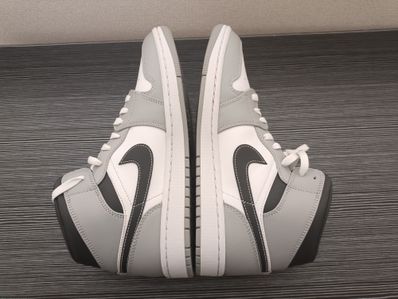 Nike Air Jordan 1 Mid "Grey White/Anthracite"
