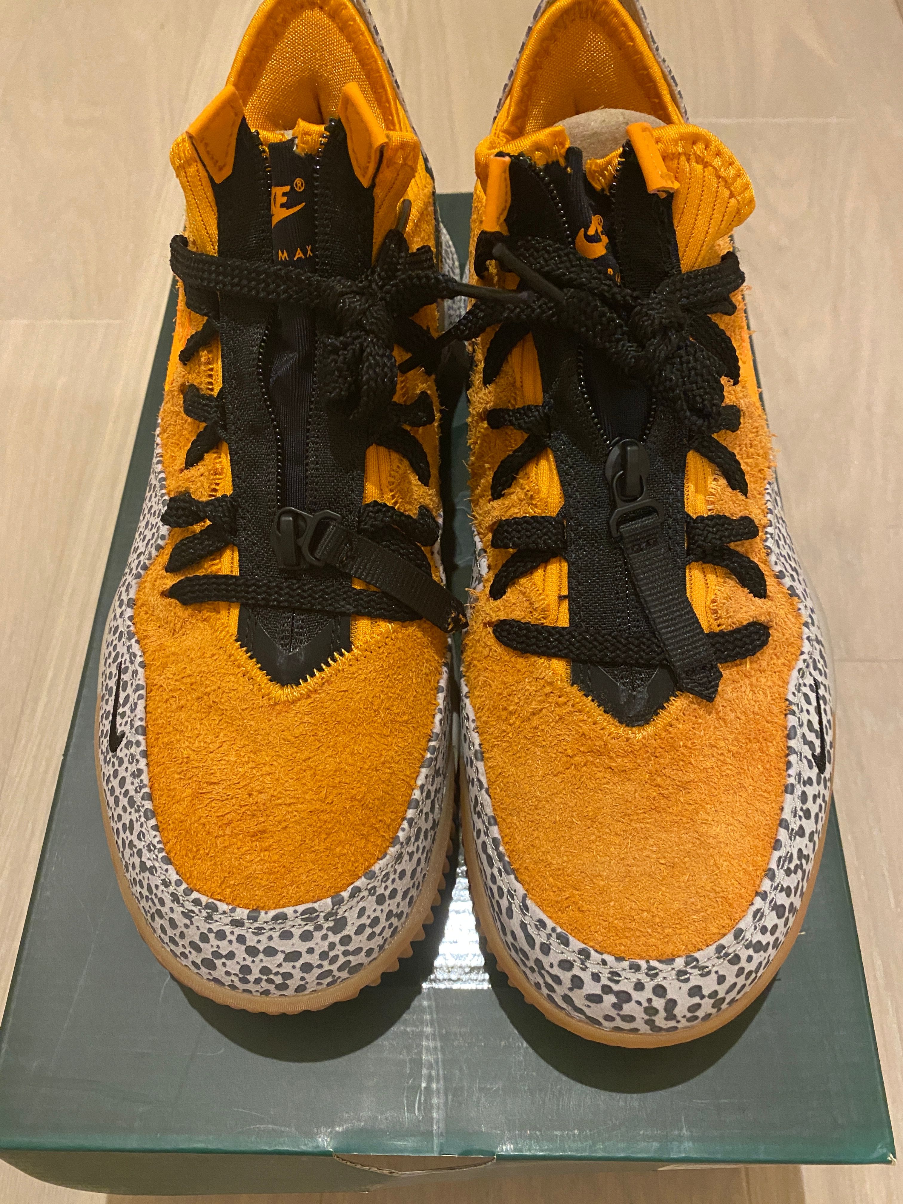 atmos × Nike LeBron 16 Low "Safari" (CD9471-800/CI3358-800)