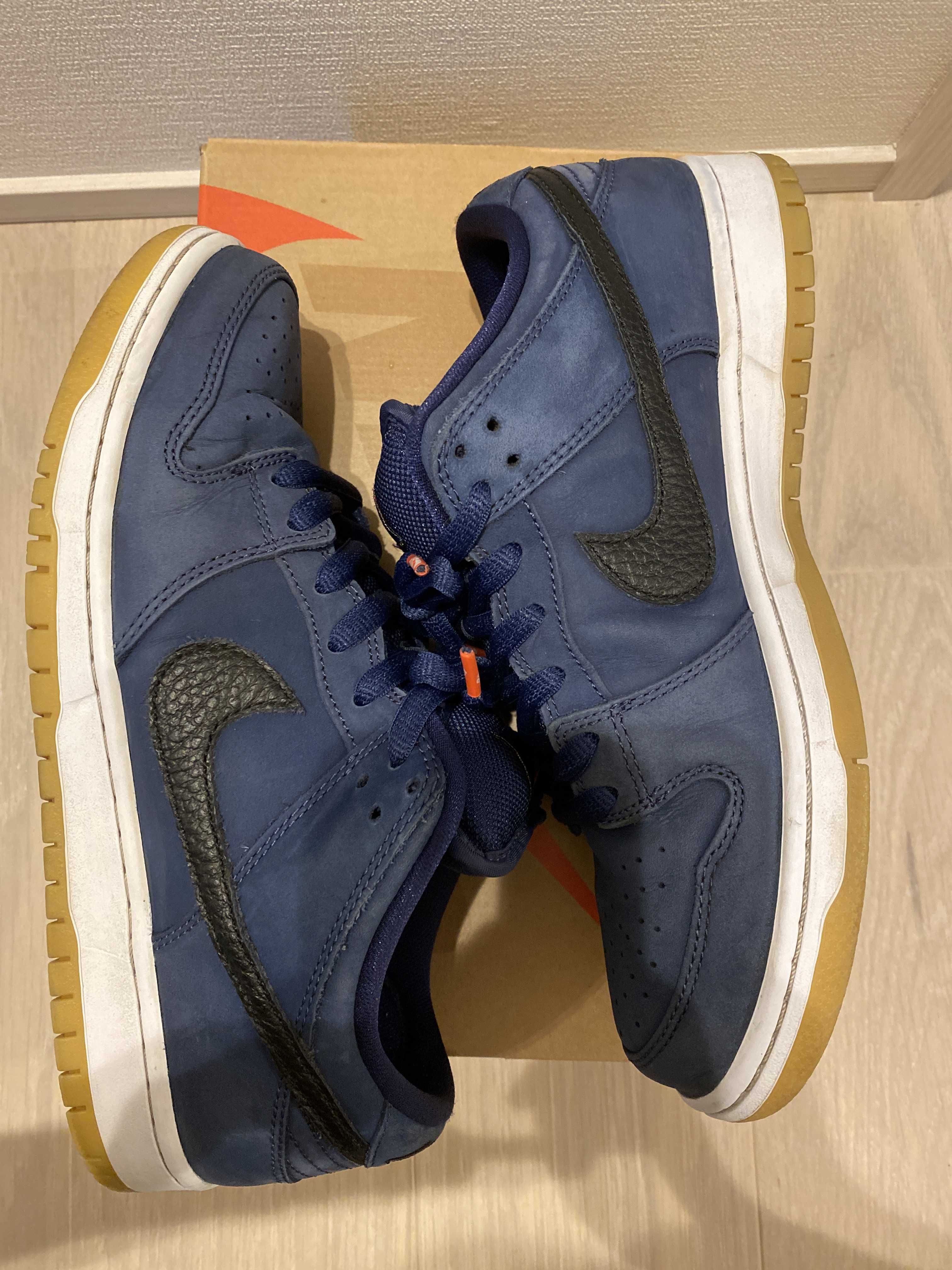 Nike SB Dunk Low Orange Label "Obsidian/Black-Light Gum Brown"