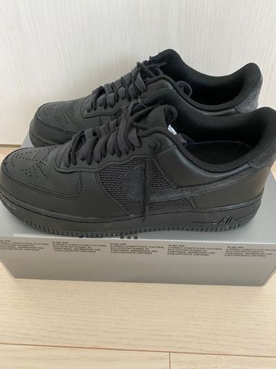 Slam Jam × Nike Air Force 1 Low "Black and Off Noir"