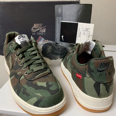 Supreme × Nike Air Force 1 Low "Camouflage"