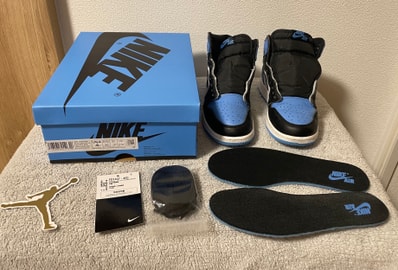 Nike GS Air Jordan 1 Retro High OG "University Blue/UNC Toe"