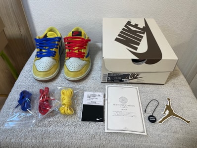 Travis Scott × Nike PS Jordan 1 Low OG SP "Canary"