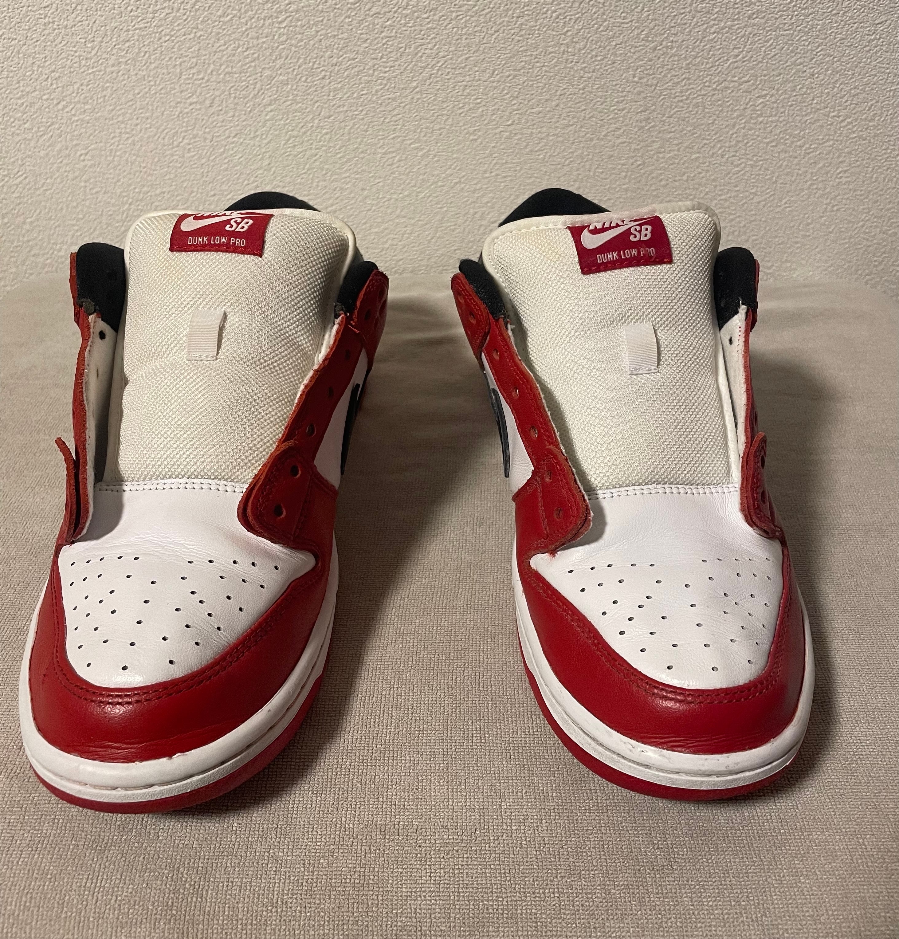 ナイキ SB ダンク ロー プロ "ジェーパック シカゴ/バーシティレッド アンド ホワイト"(堀米雄斗着用)