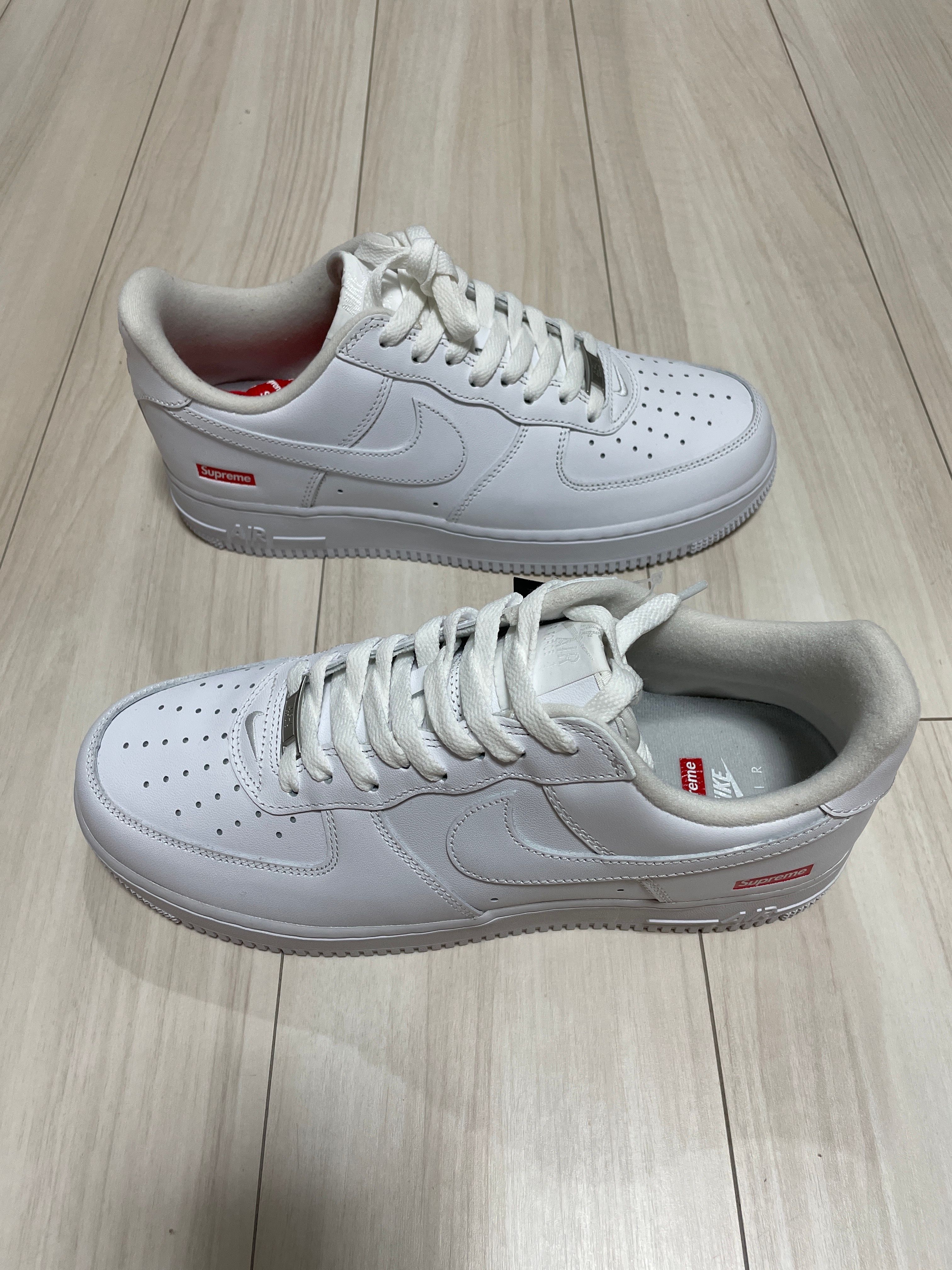 Supreme × Nike Air Force 1 Low "White"