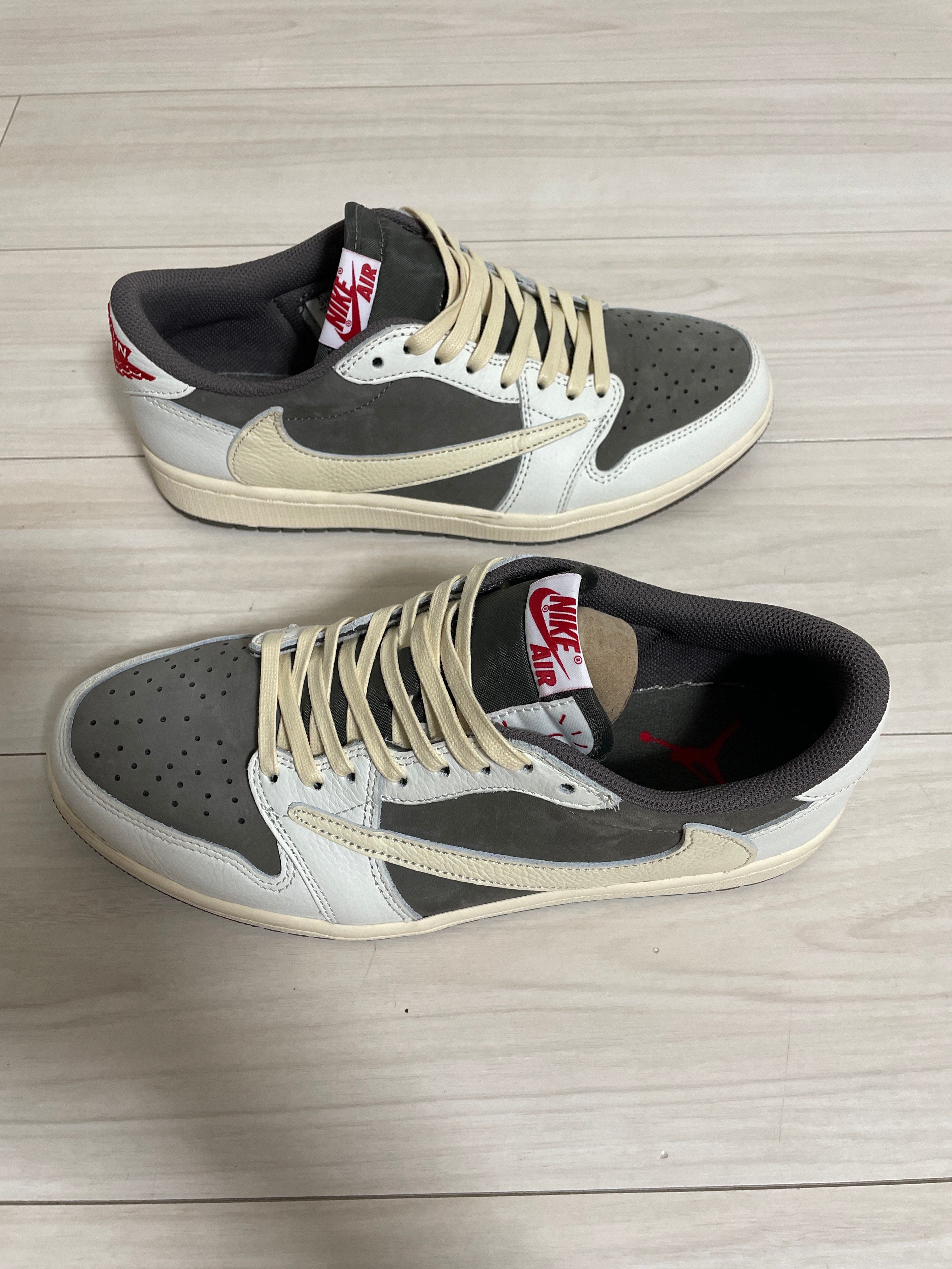 Travis Scott × Nike Air Jordan 1 Low OG SP "Reverse Mocha/Sail and Ridgerock"