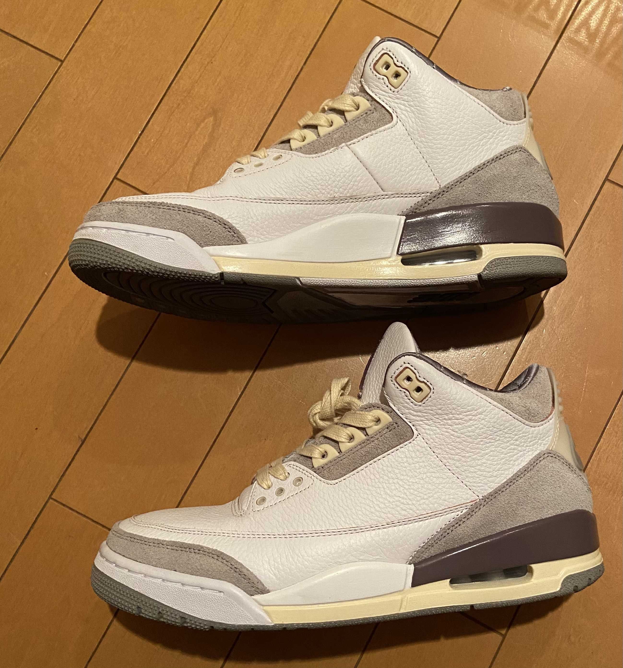 A Ma Maniere × Nike Women's Air Jordan 3 Retro SP "White/Medium Grey Violet Ore"