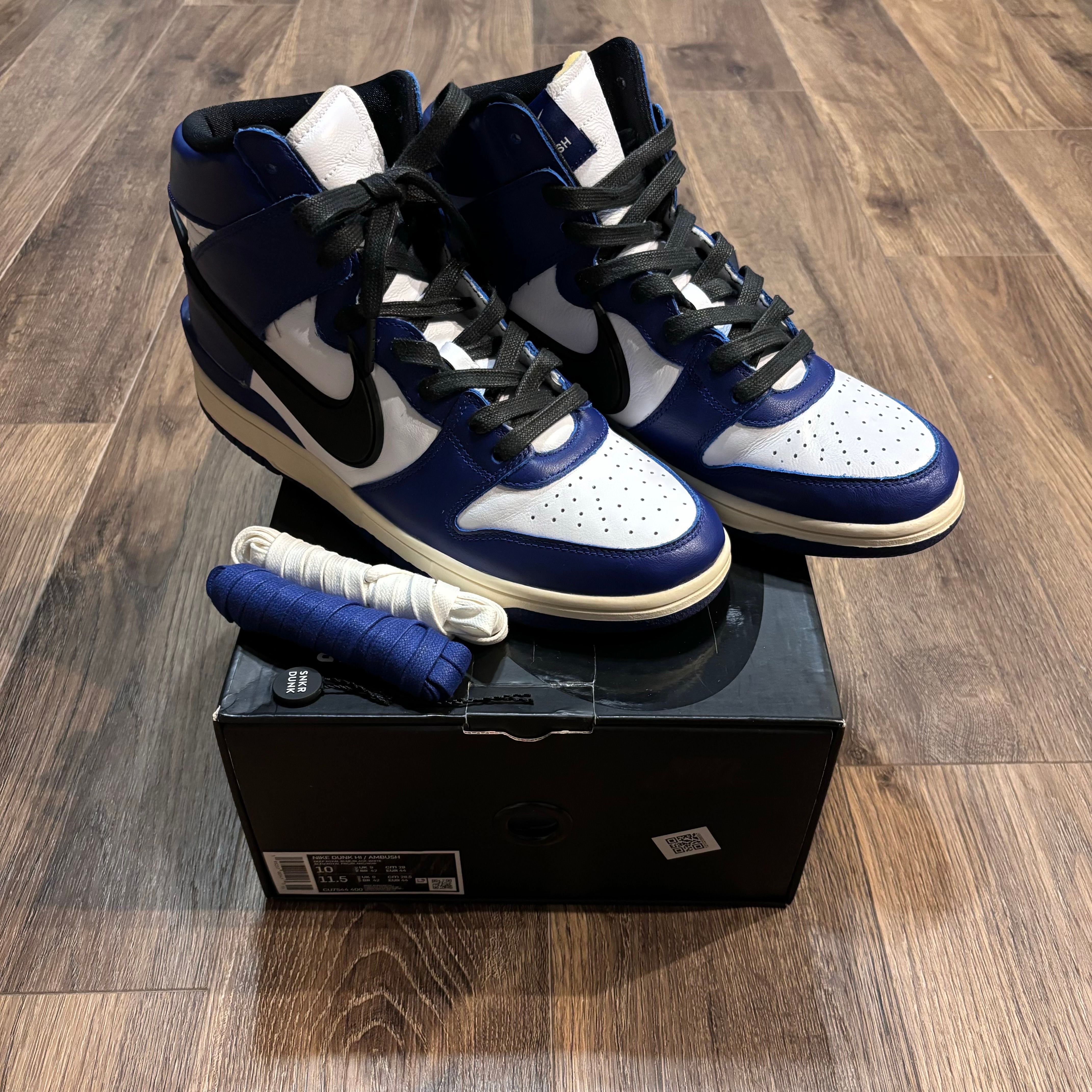AMBUSH × NIKE DUNK HIGH "DEEP ROYAL"