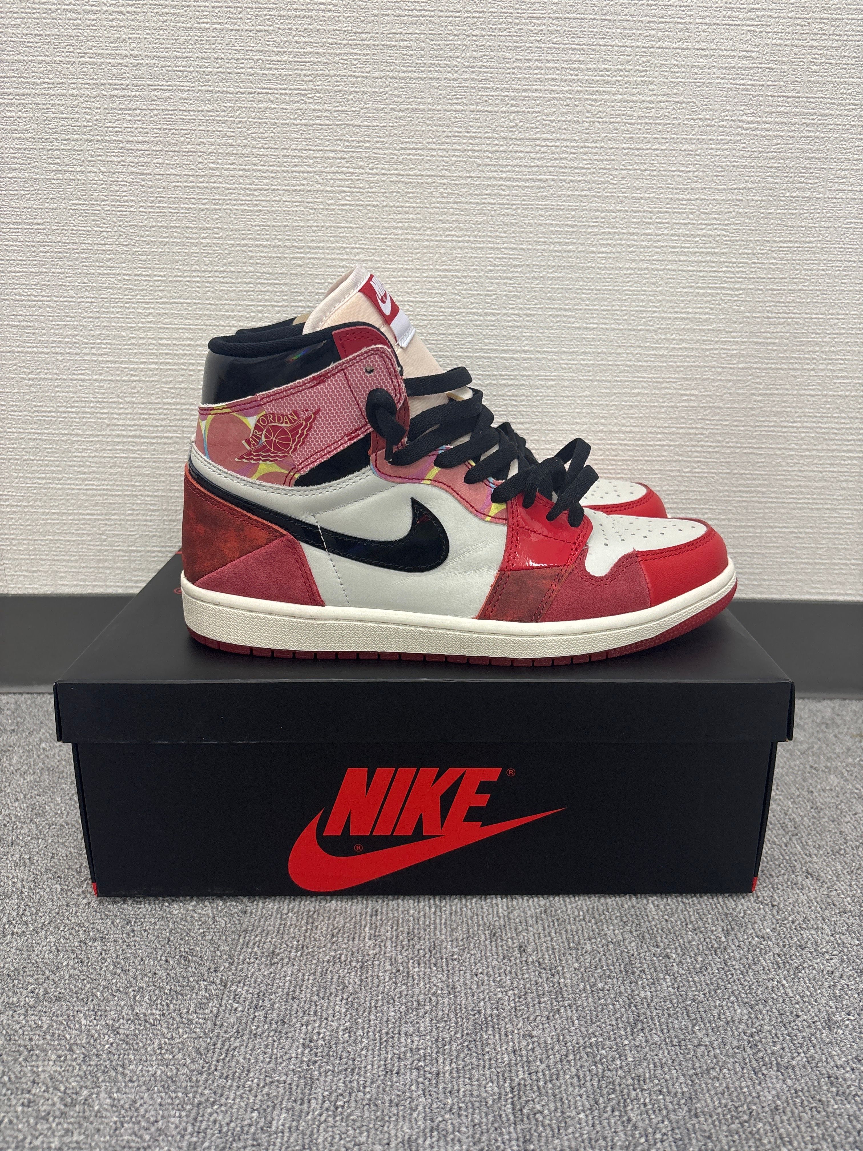 Spider-Man × Nike Air Jordan 1 Retro High OG SP "Spider-Man: Across the Spider-Verse/University Red"