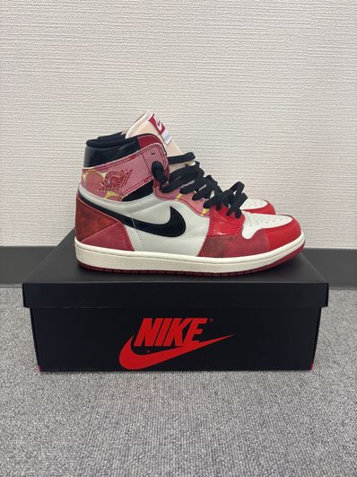Spider-Man × Nike Air Jordan 1 Retro High OG SP "Spider-Man: Across the Spider-Verse/University Red"