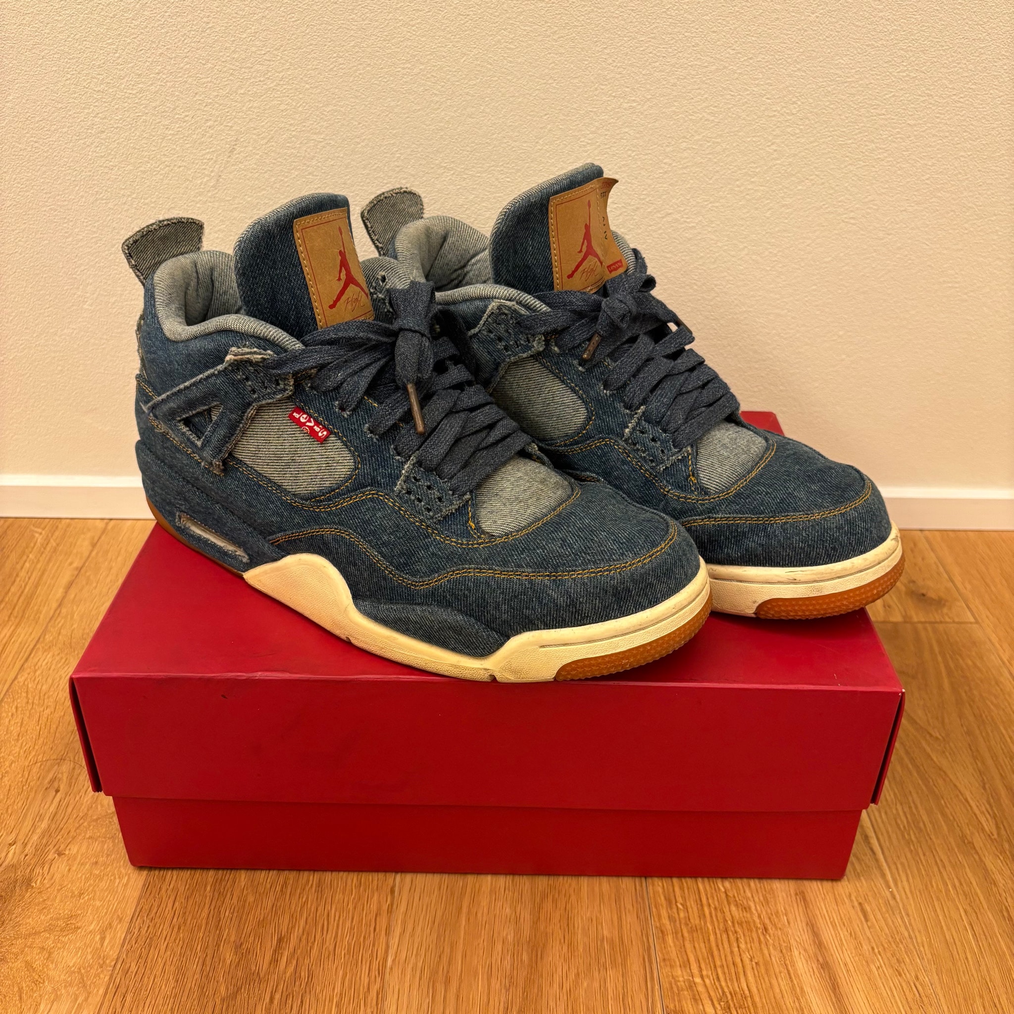 Nike × Levi's Air Jordan 4 "Denim" (LEVIS Tab)