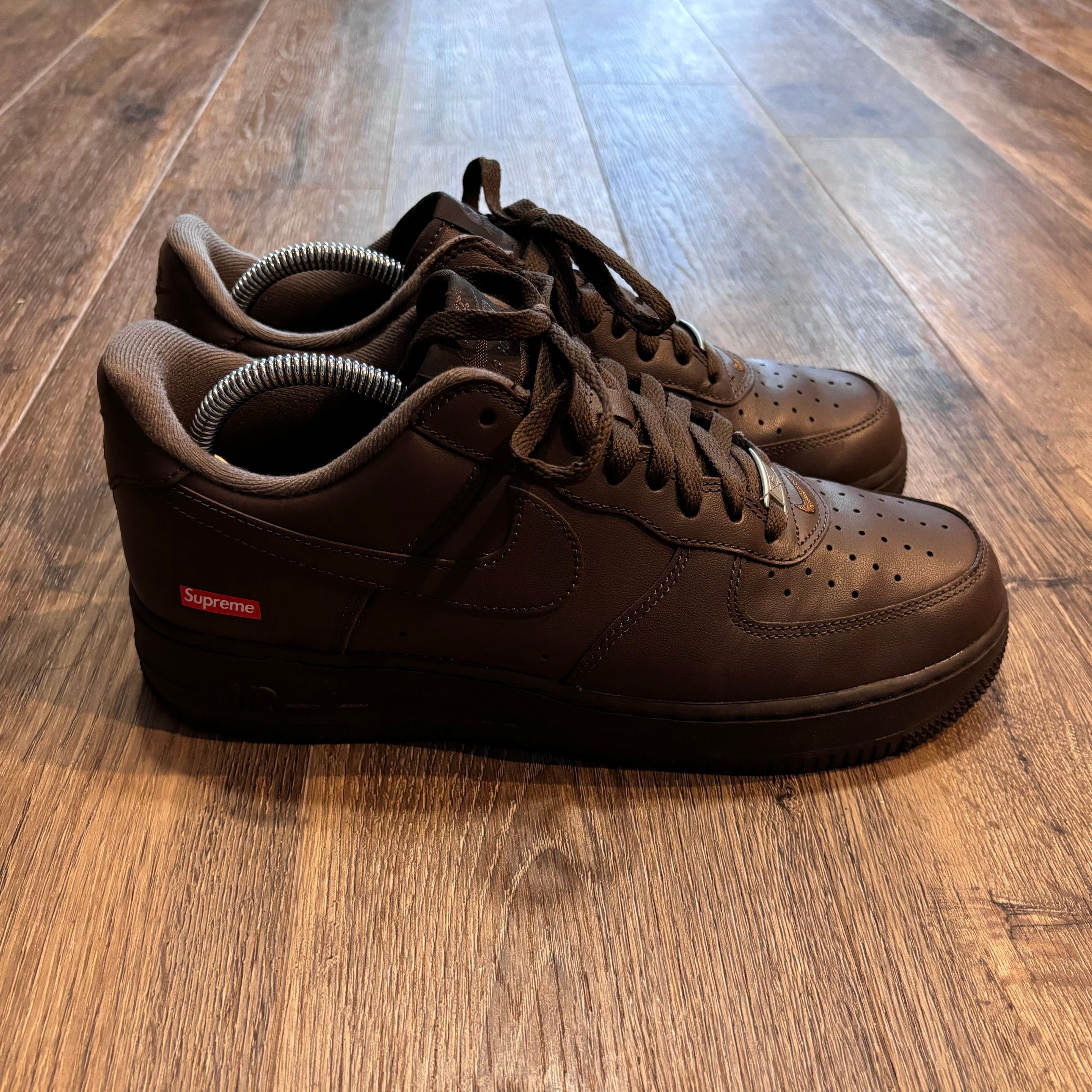 Supreme × Nike Air Force 1 Low "Baroque Brown"