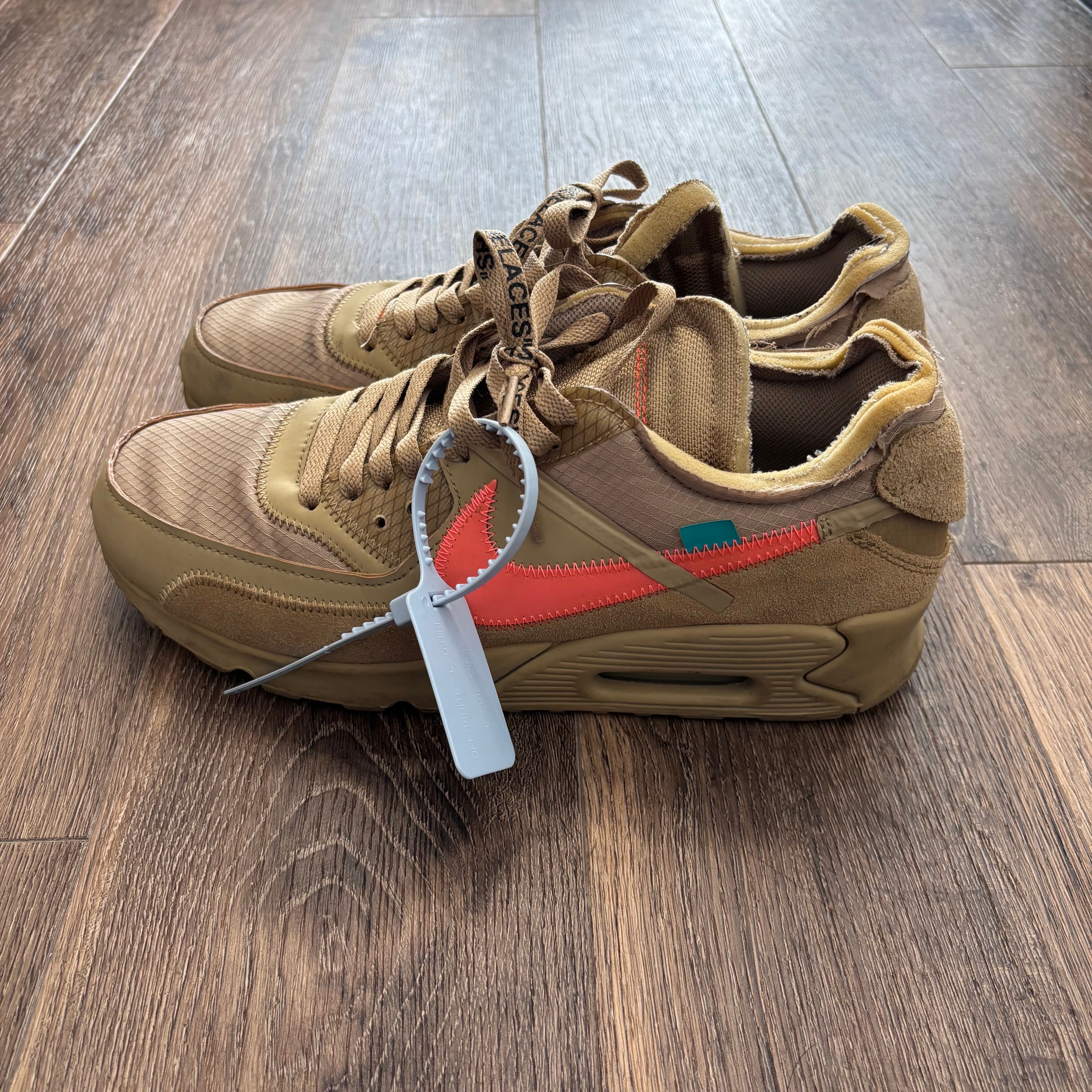 Off-White × Nike Air Max 90 "Desert Ore"