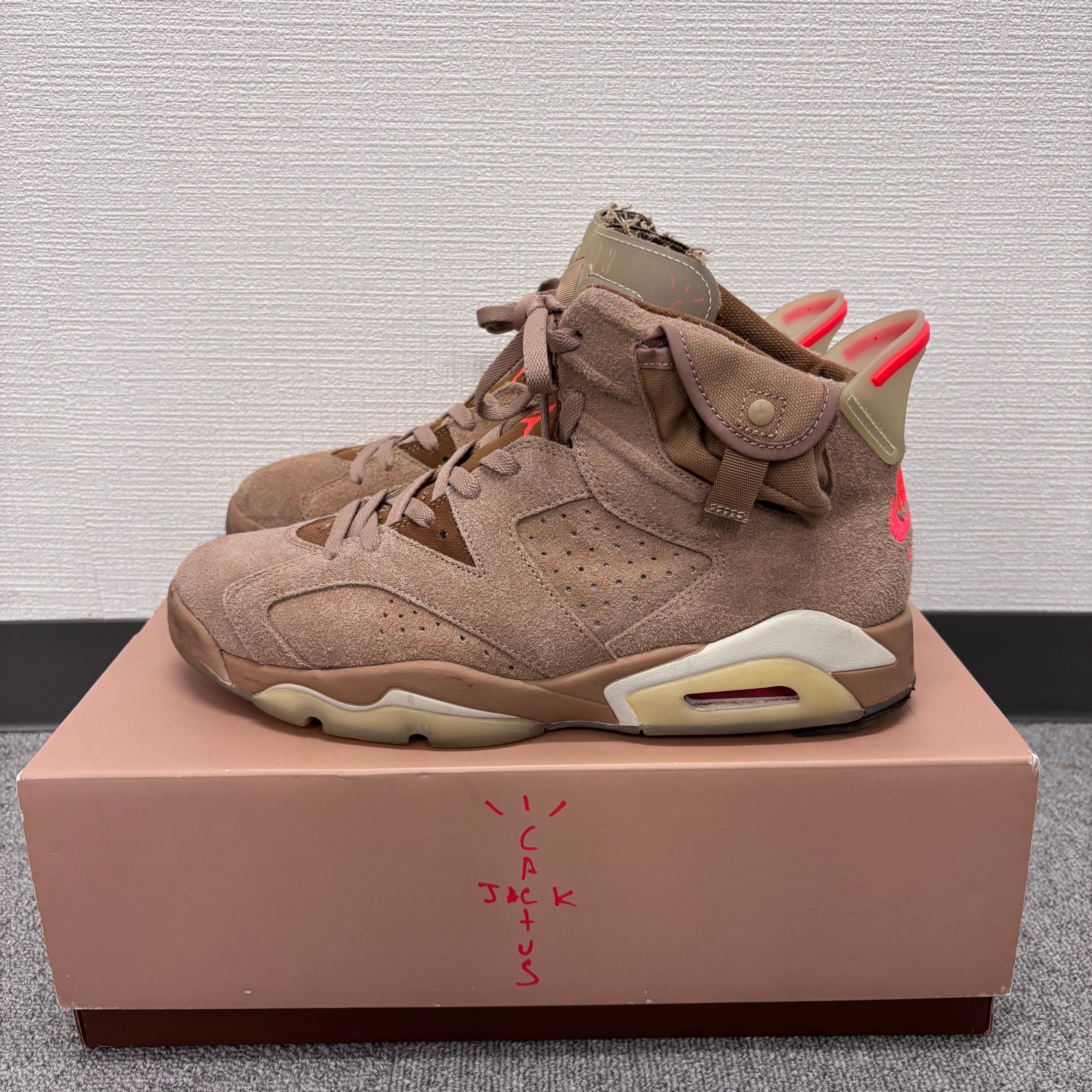 Travis Scott × Nike Air Jordan 6 "British Khaki"