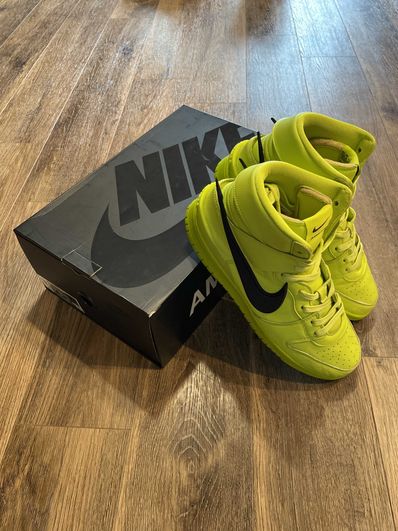 AMBUSH × NIKE DUNK HIGH "FLASH LIME"