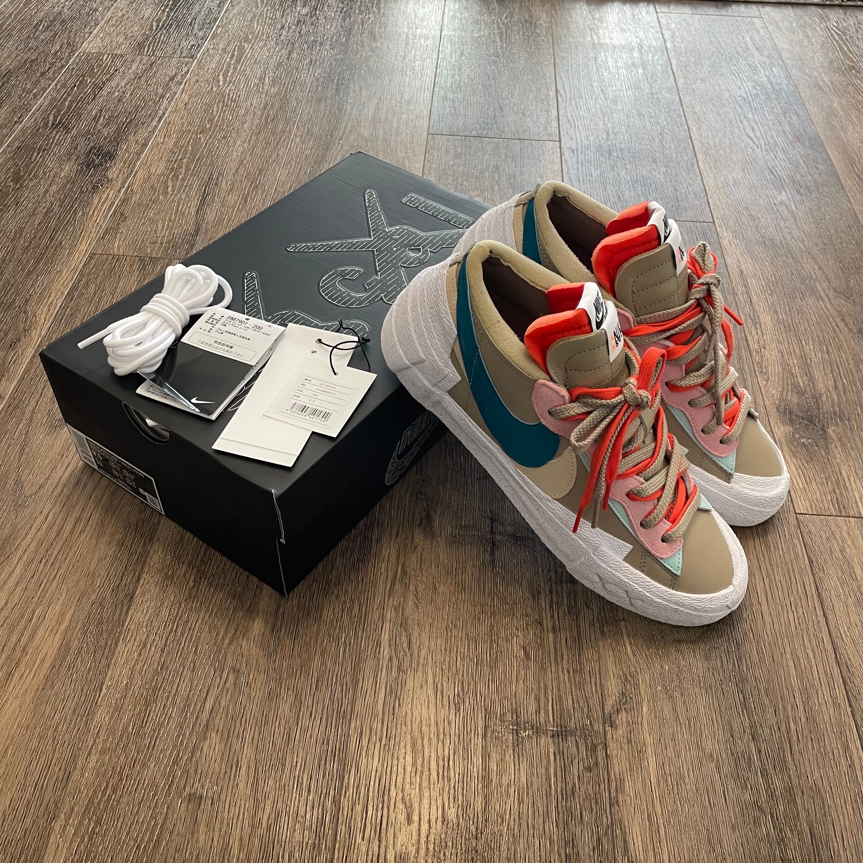 KAWS × sacai × Nike Blazer Low "Reed"