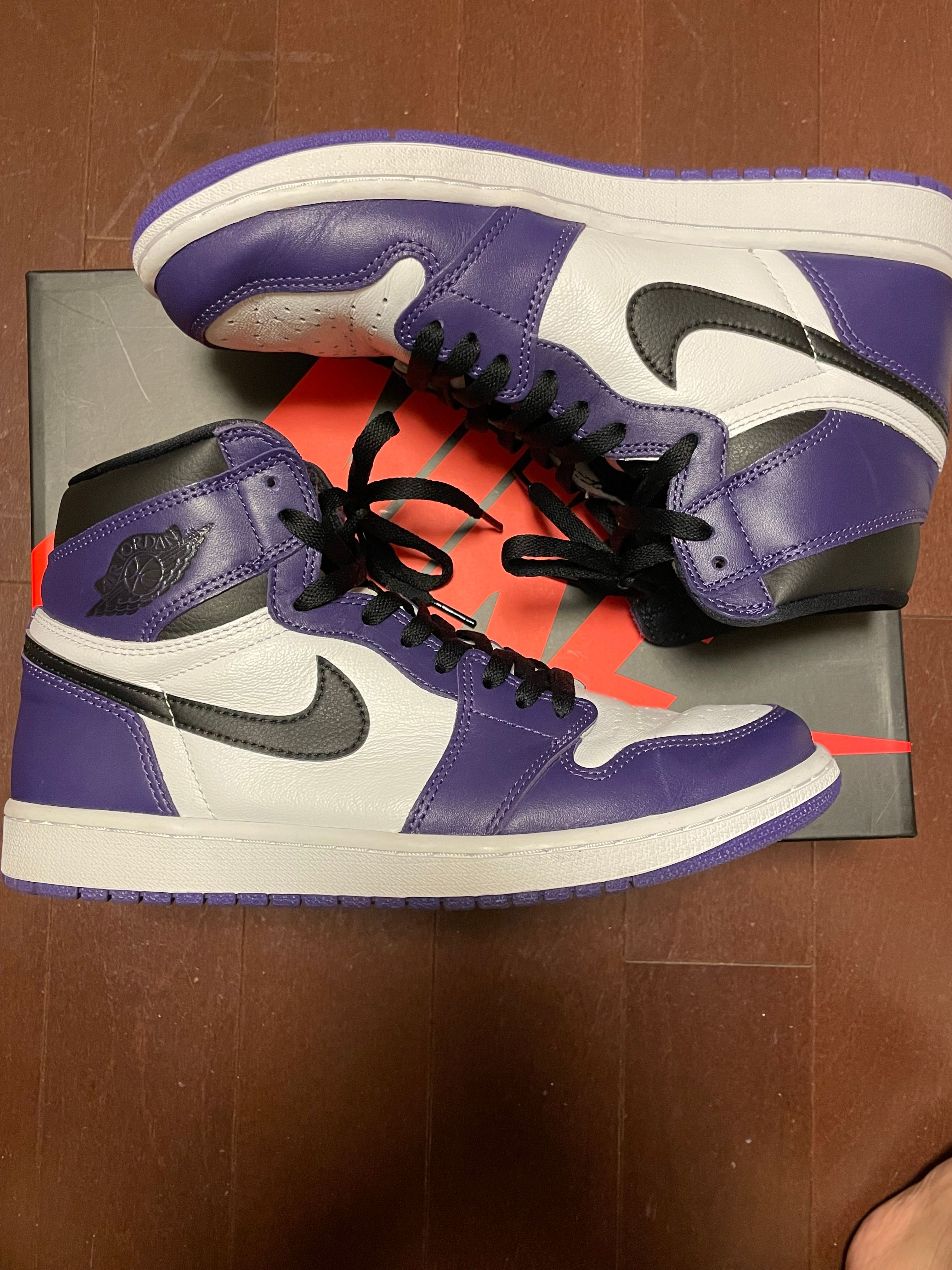 Nike Air Jordan 1 Retro High OG "Court Purple White/Black" (2020)