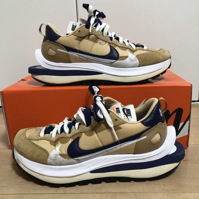 Sacai × Nike Vapor Waffle "Sesame And Blue Void"