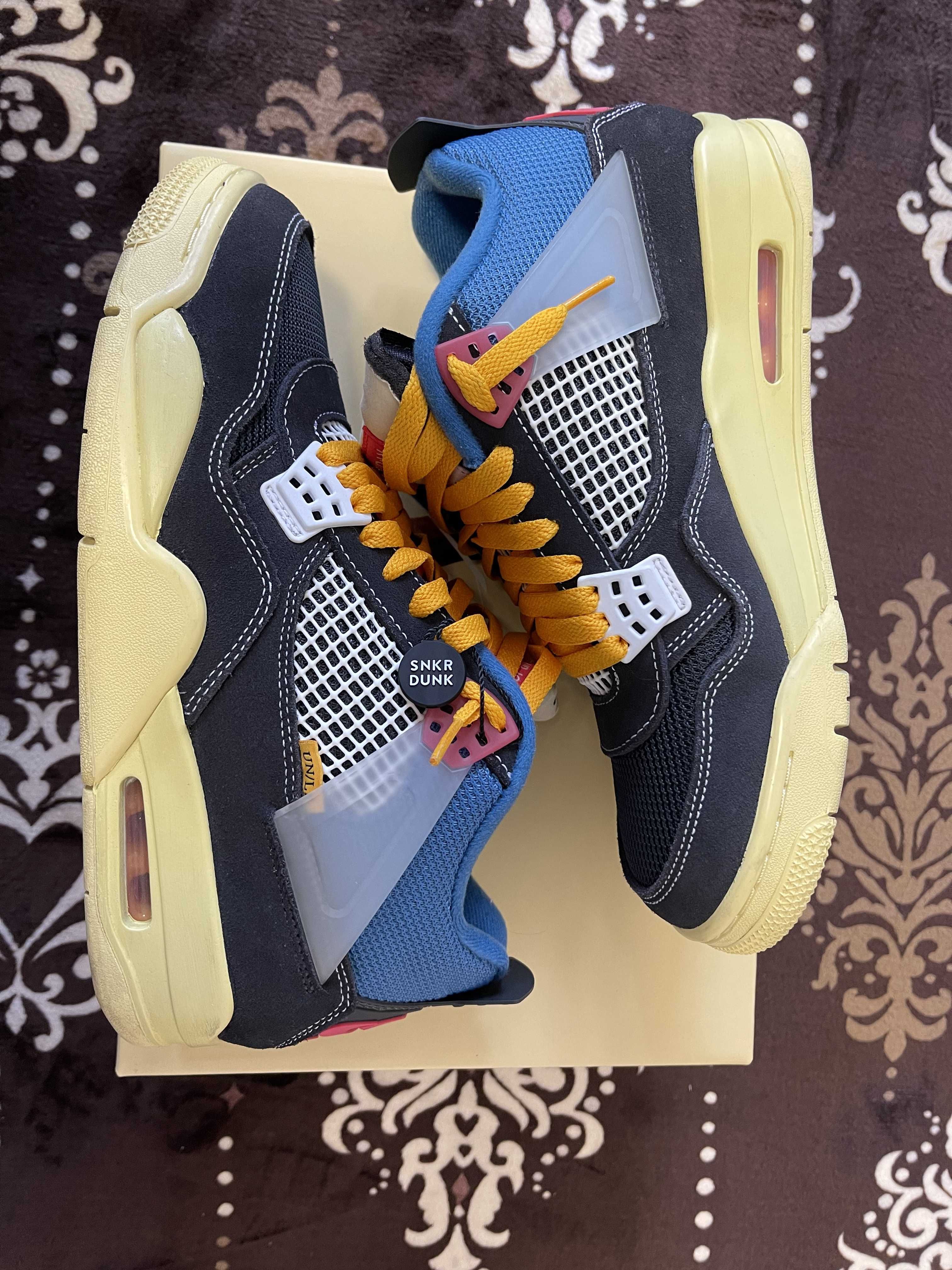 UNION × NIKE AIR JORDAN 4 "OFF NOIR"