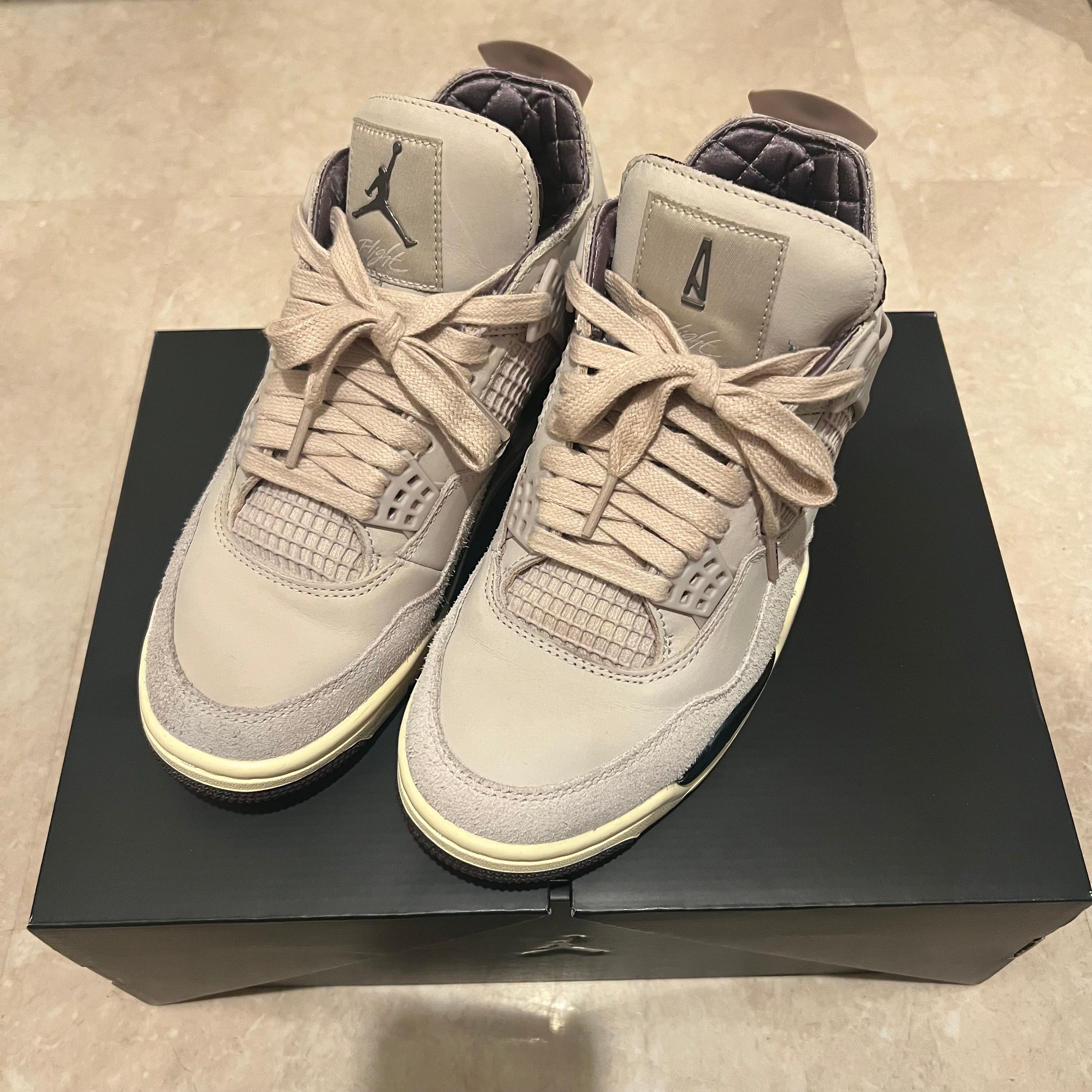 A Ma Maniere × Nike Women's Air Jordan 4 Retro OG SP "Fossil Stone/WYWS"