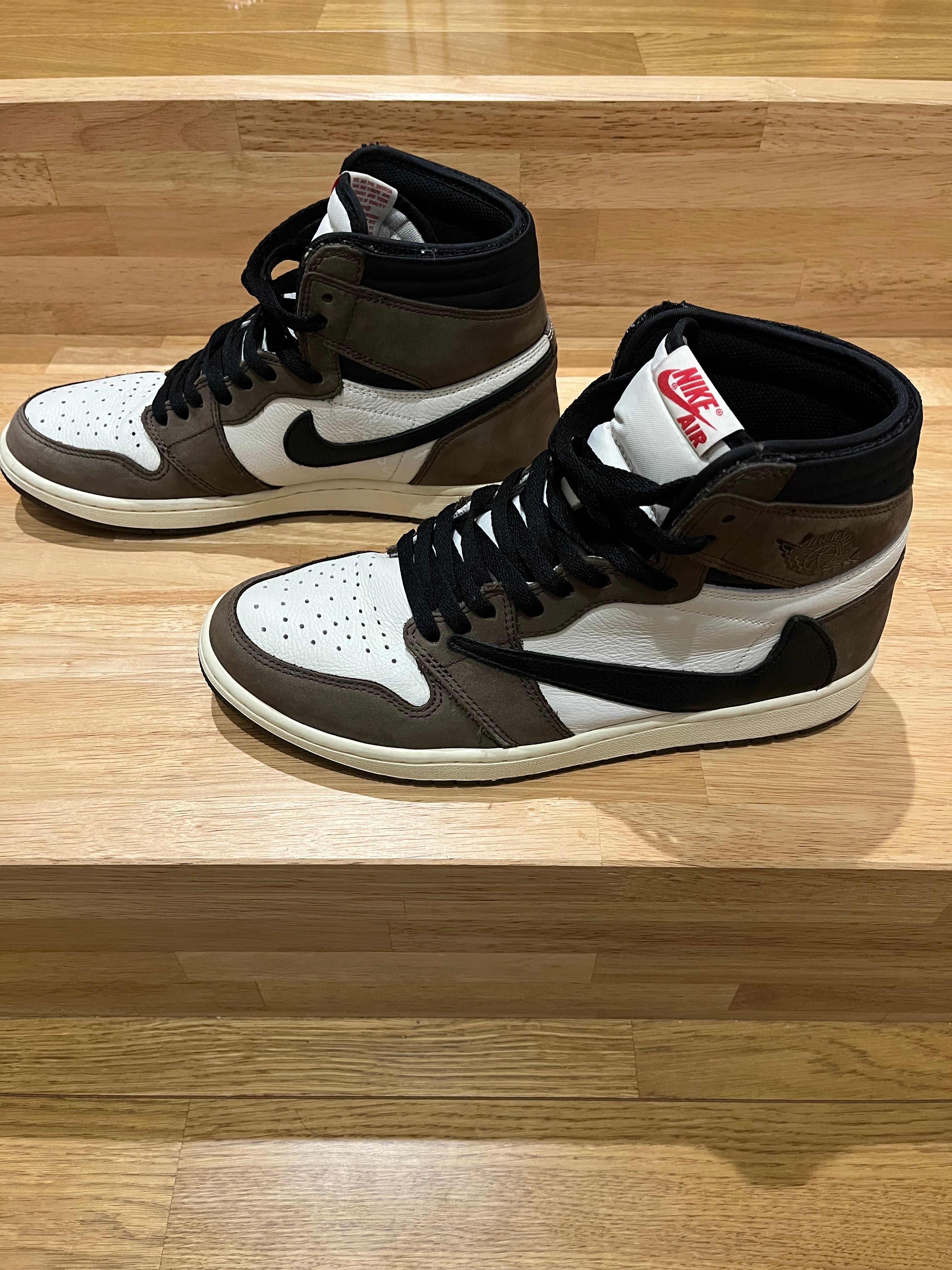 Travis Scott × Nike Air Jordan 1 Retro High OG TS SP "Sail/Dark Mocha"