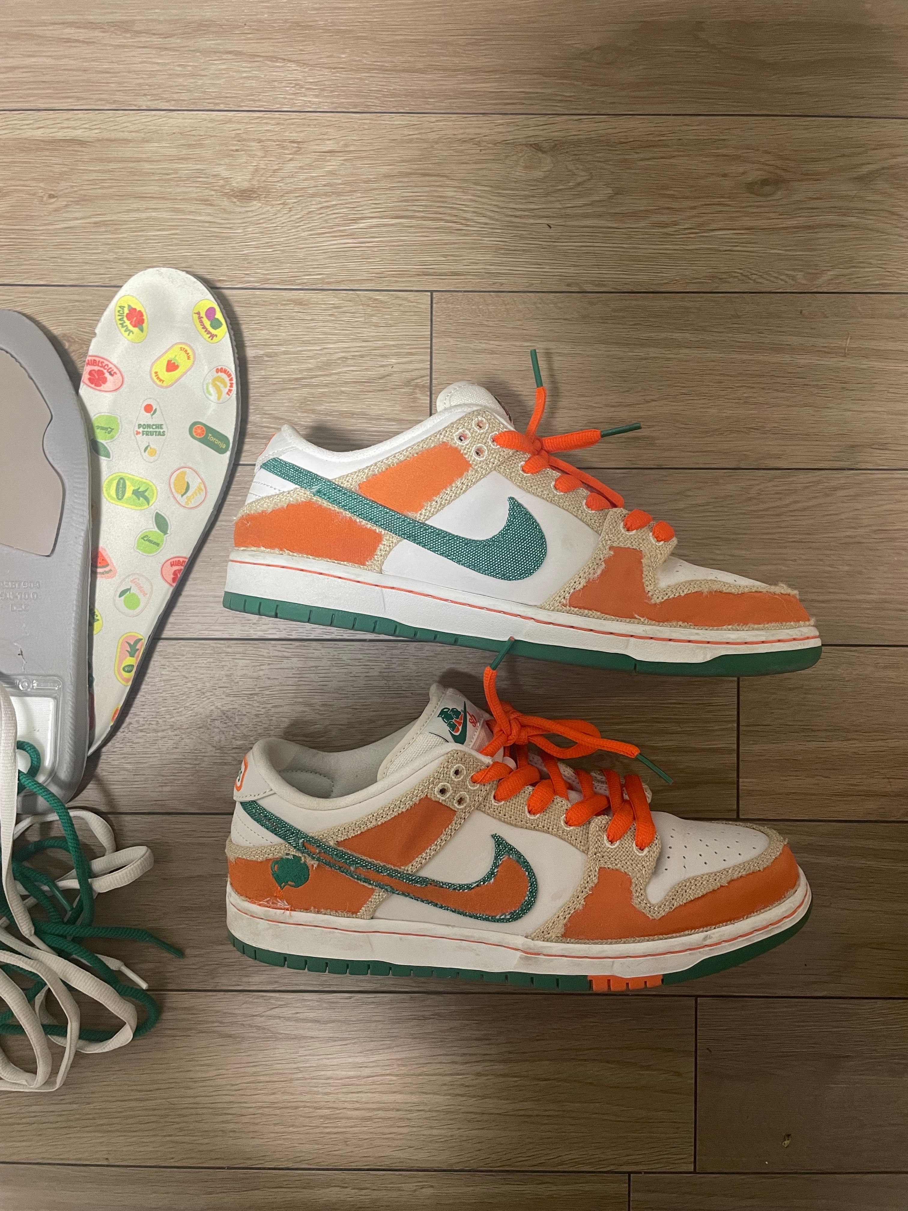 Jarritos × Nike SB Dunk Low "Phantom and Malachite"