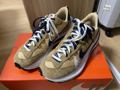 Sacai × Nike Vapor Waffle "Sesame And Blue Void"
