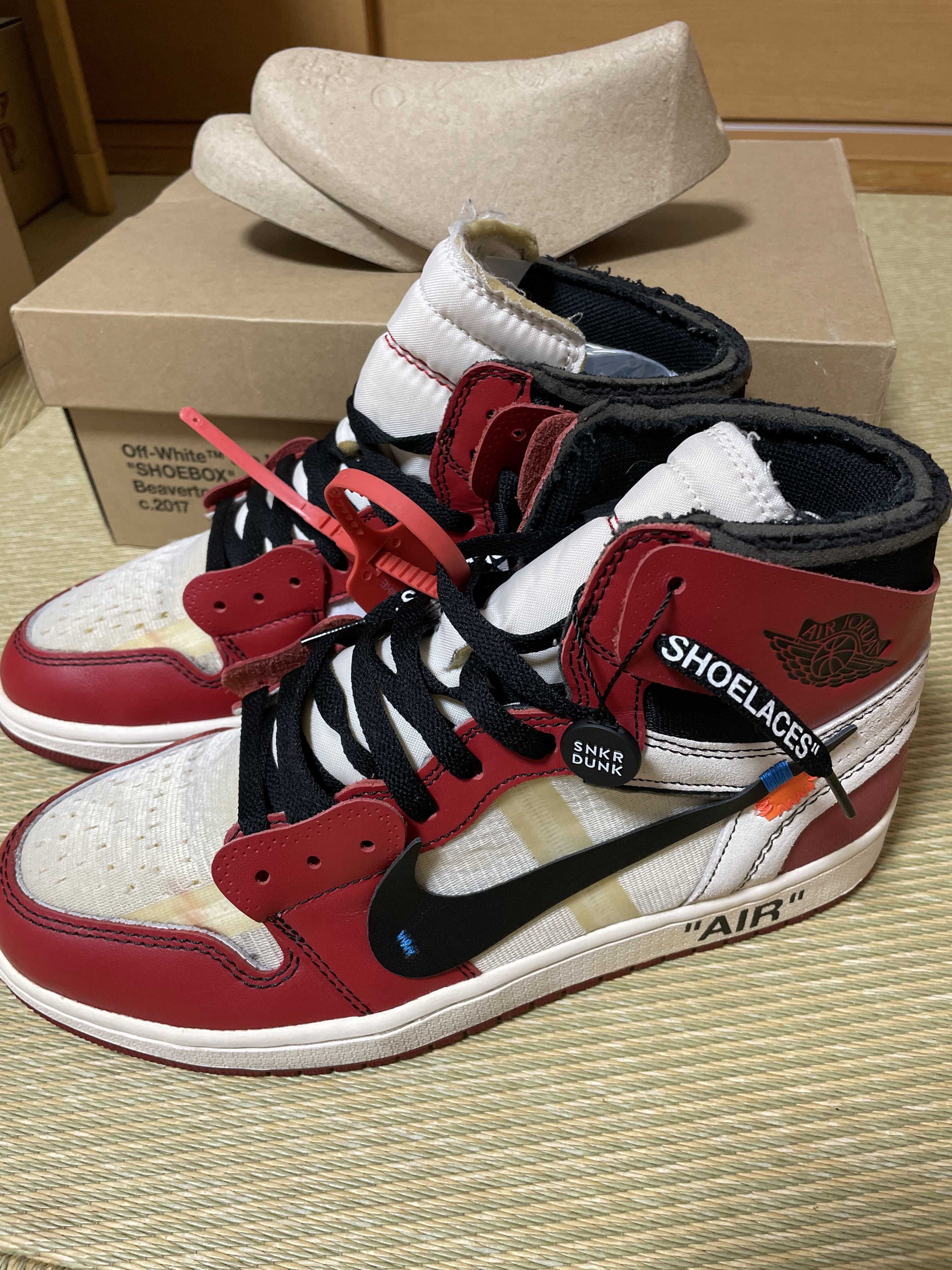 Off-White × Nike Air Jordan 1 Retro High The Ten "Chicago"