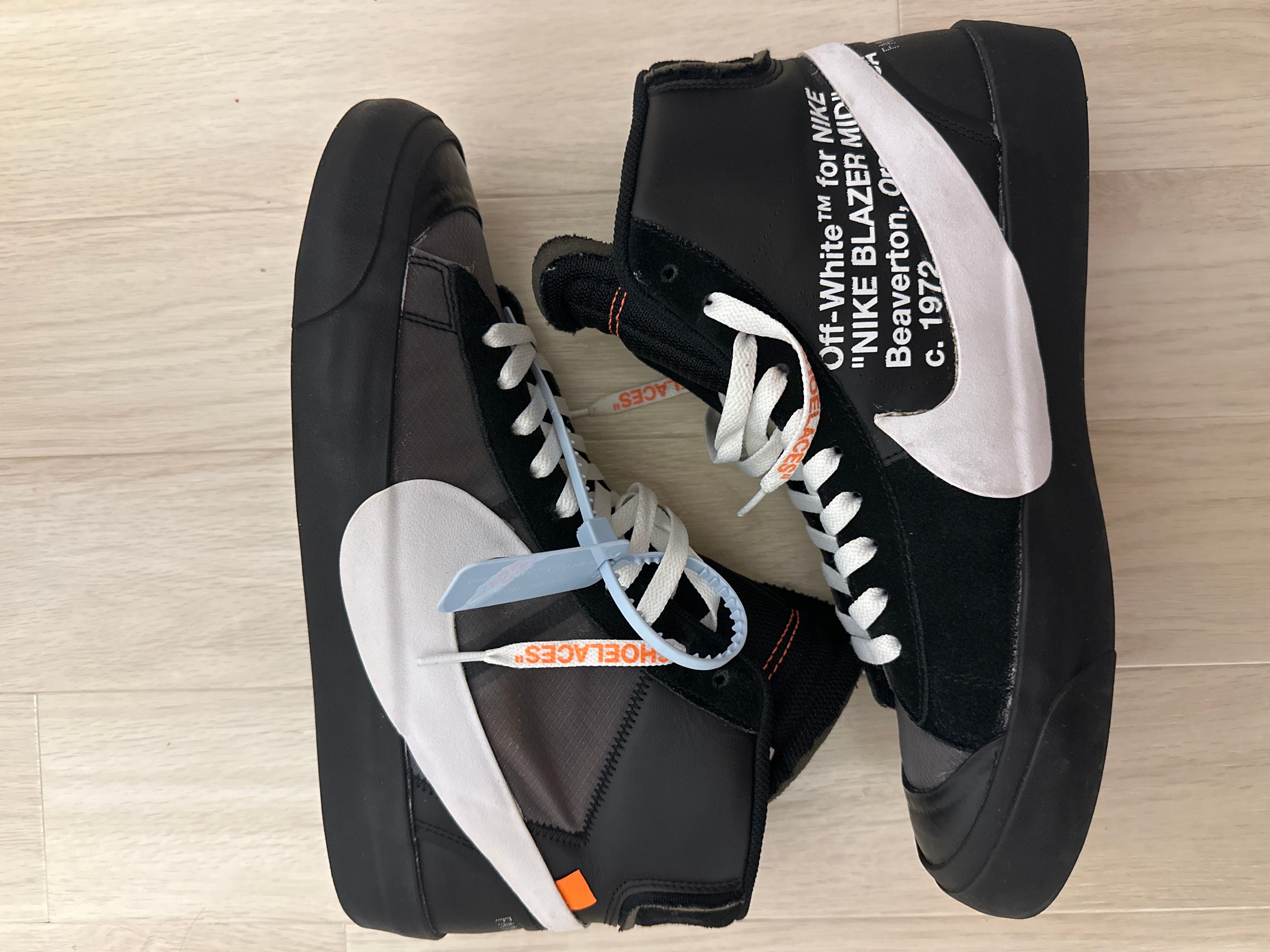 Off-White × Nike Blazer Studio Mid "Grim Reaper"