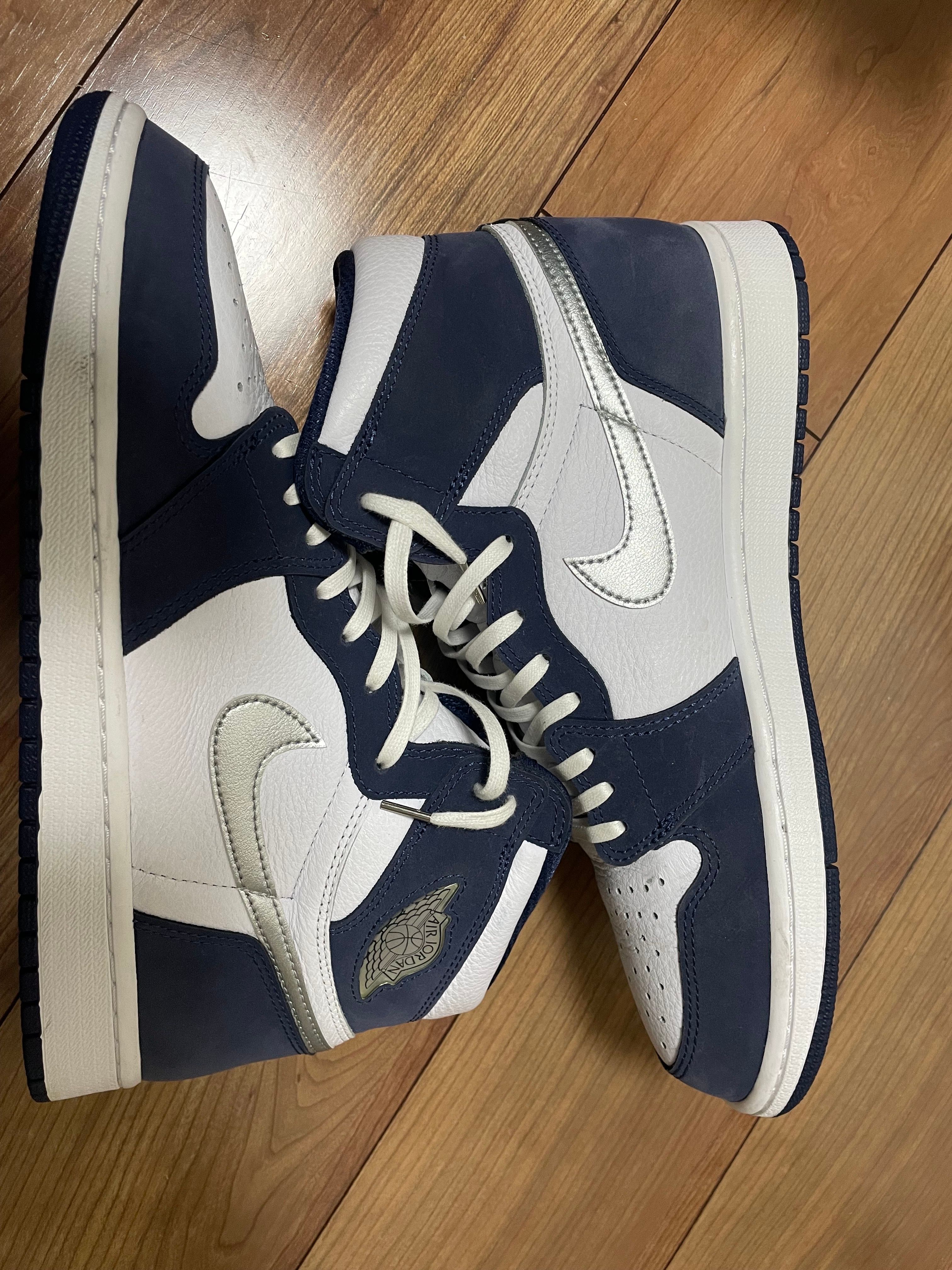 Nike Air Jordan 1 High OG CO.JP "White/Midnight Navy" (2020)(ブリーフケースなし)