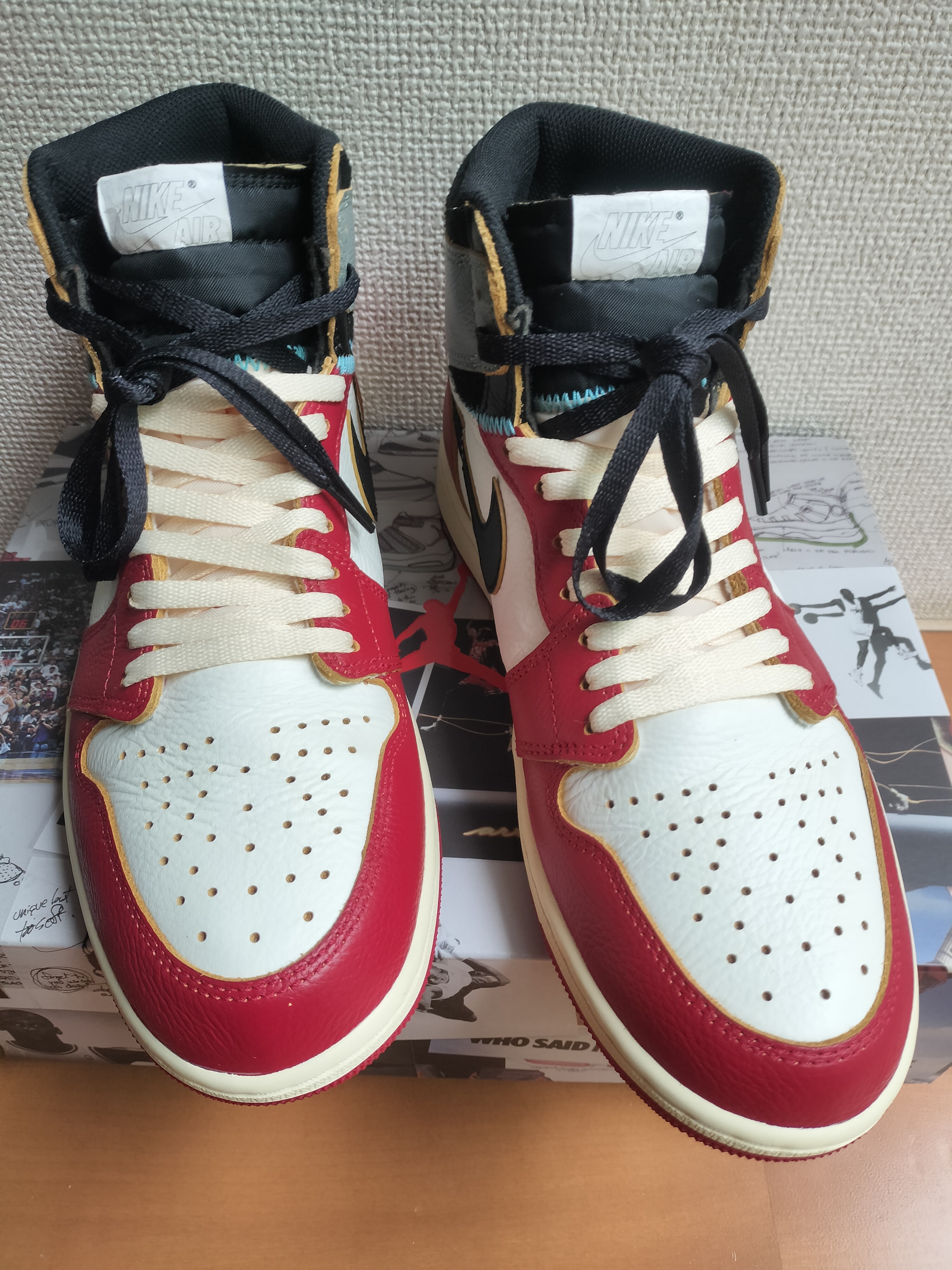 UNION × Nike Air Jordan 1 Retro High OG "Chicago/Shadow"