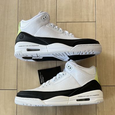 Fragment × Nike Air Jordan 3 "White/Black"