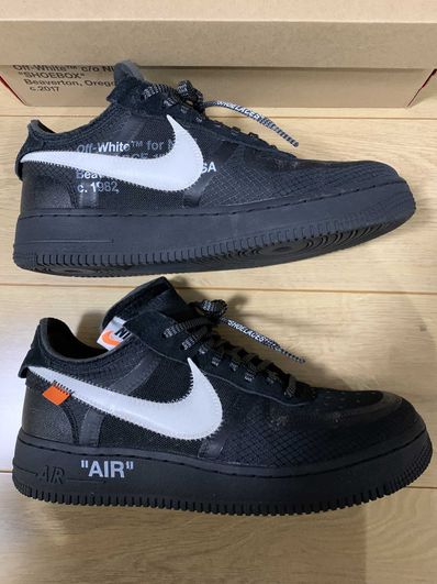 Off-White × Nike Air Force 1 Low "Black"