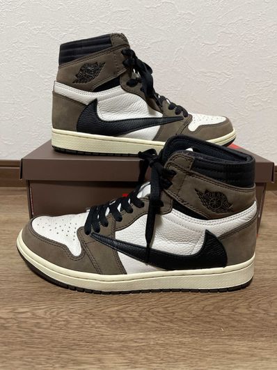 Travis Scott × Nike Air Jordan 1 Retro High OG TS SP "Sail/Dark Mocha"