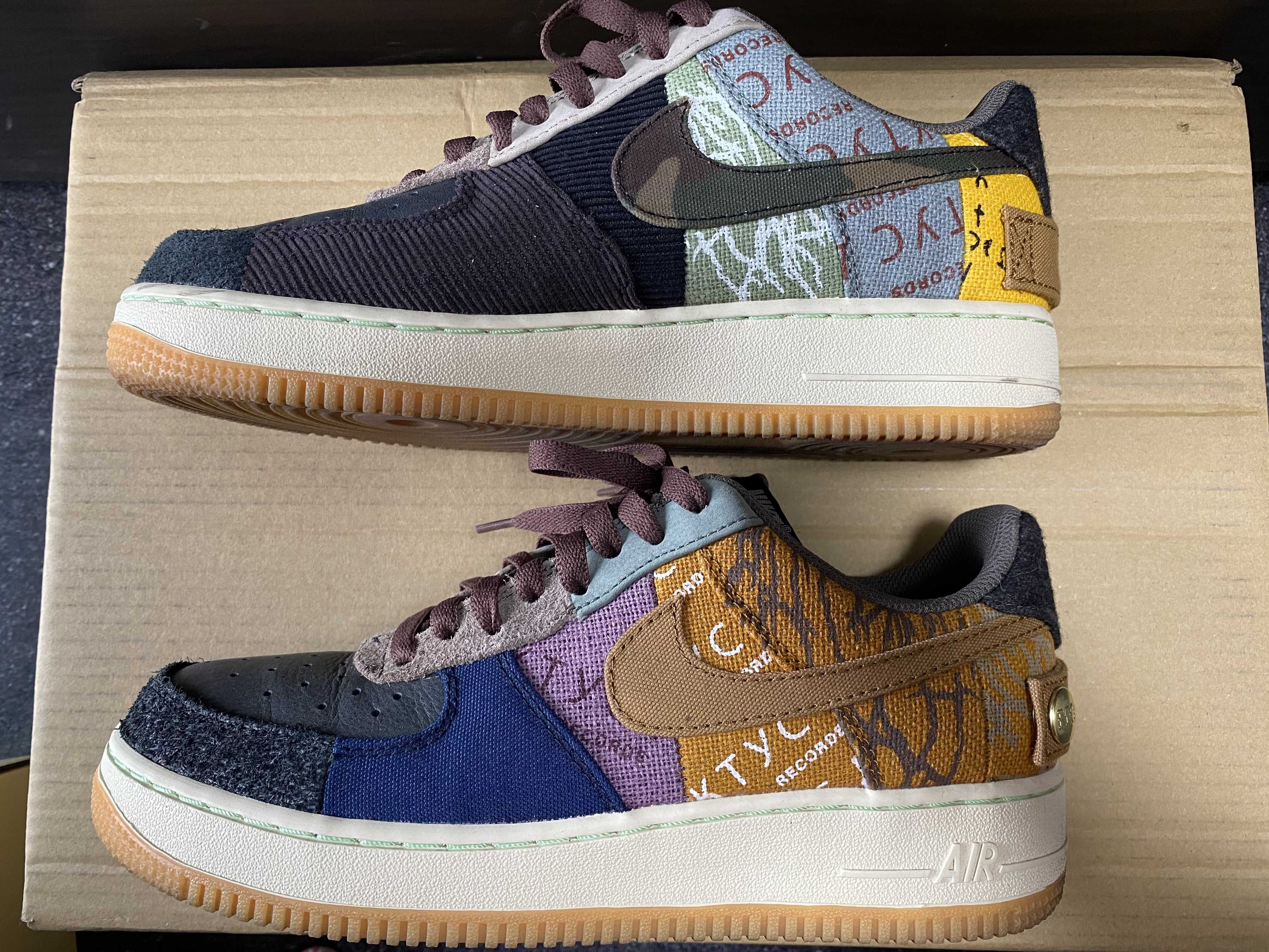 Travis Scott × Nike Air Force 1 Low Cactus Jack "Multi Color"
