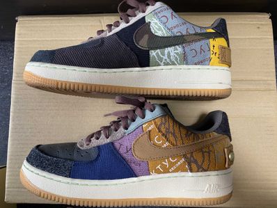 Travis Scott × Nike Air Force 1 Low Cactus Jack "Multi Color"