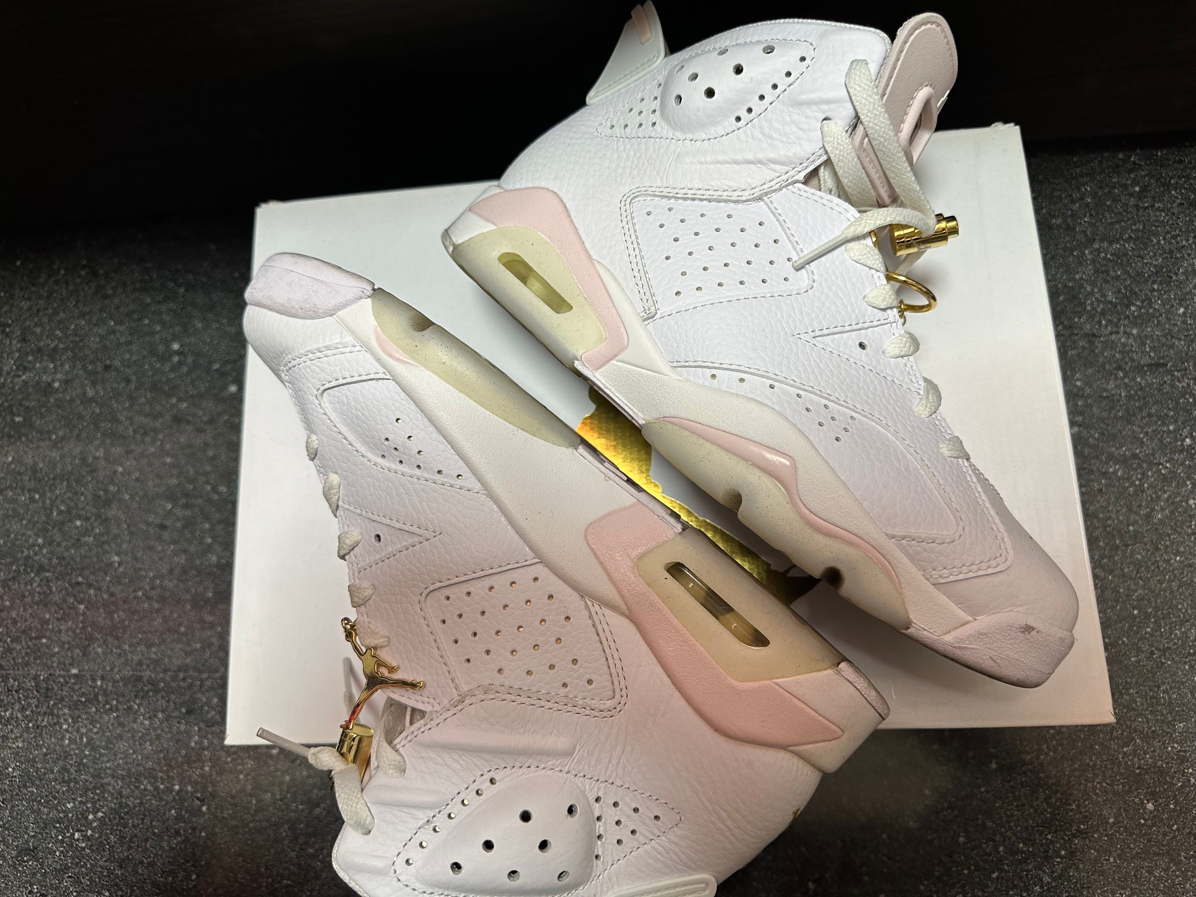 Nike Women's Air Jordan 6 "Gold Hoops"