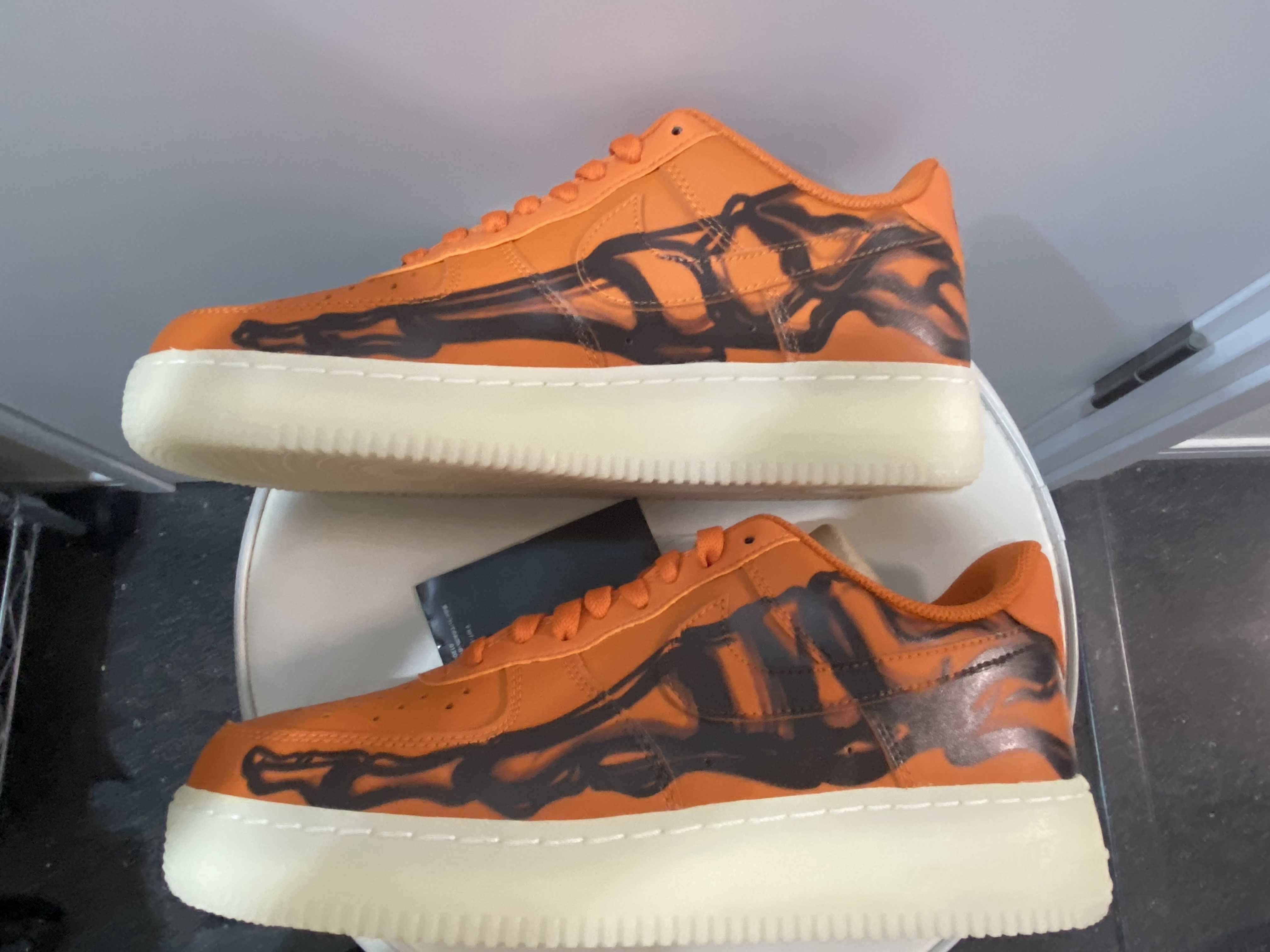Nike Air Force 1 Low "Orange Skelton"