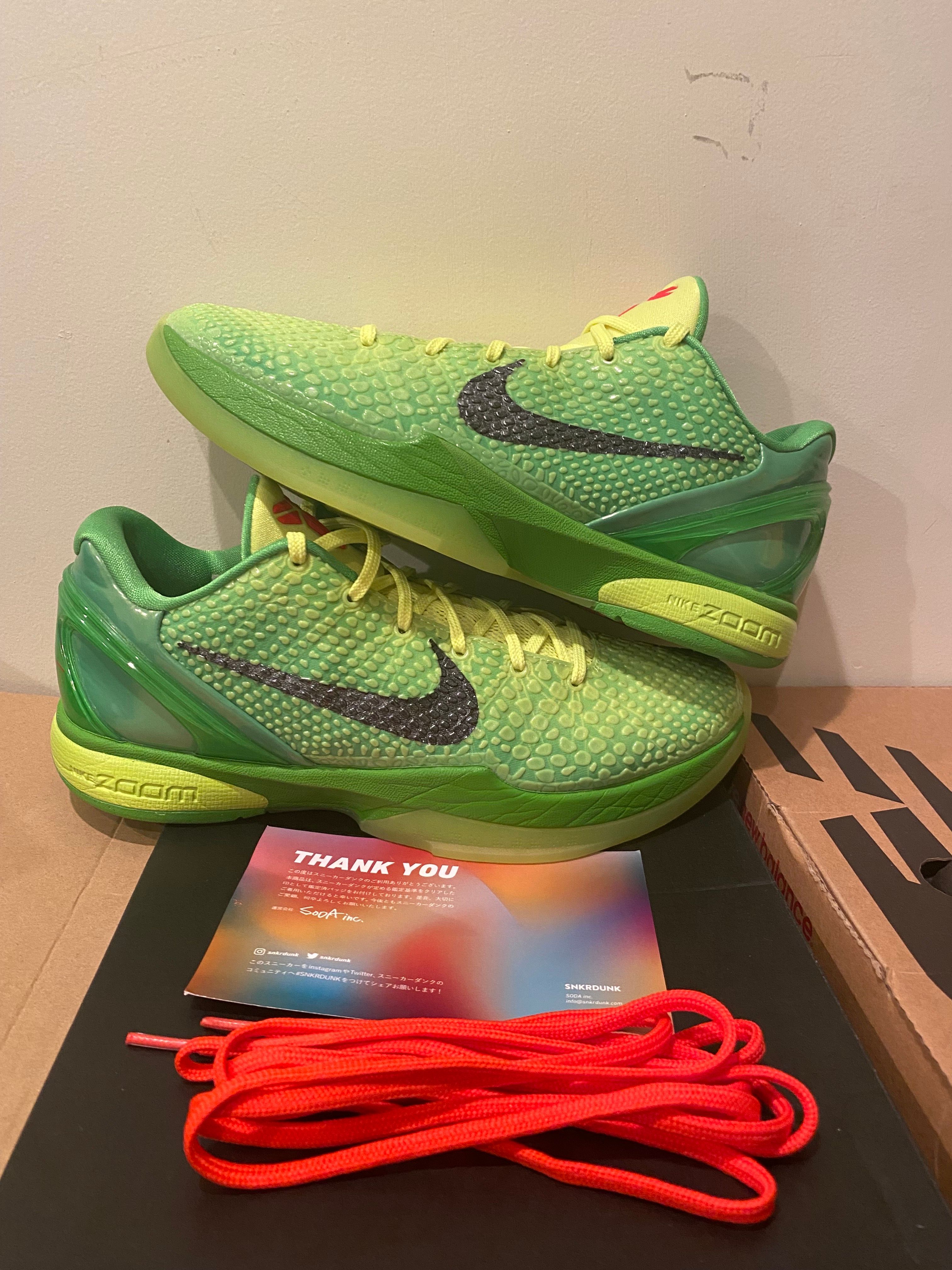 Nike Kobe 6 Protro "Grinch" (2020)