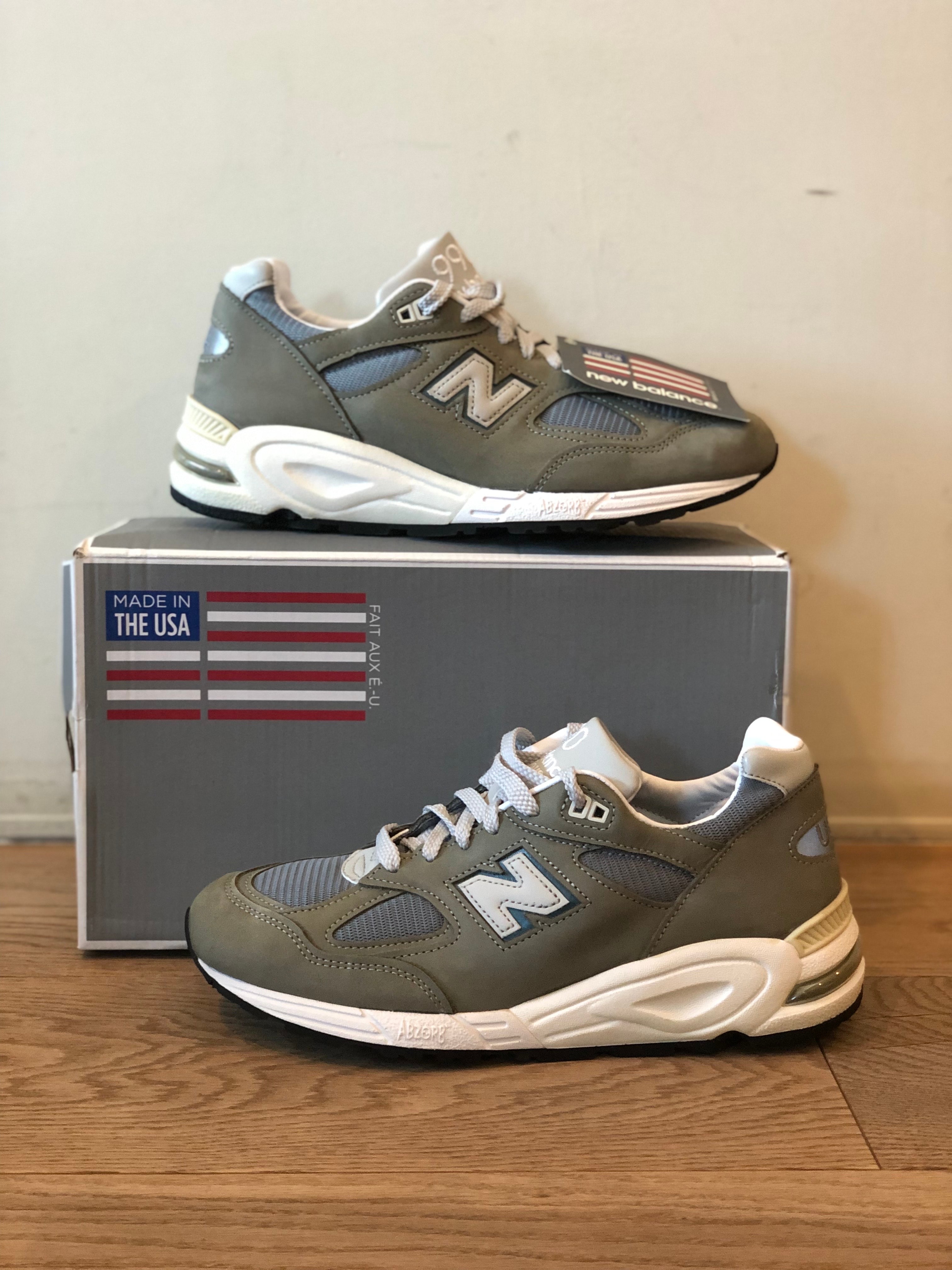 New Balance 990V2 "Steel Blue"