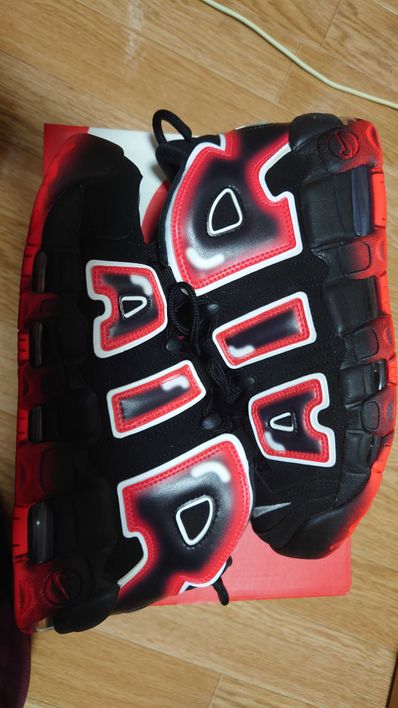 NIKE AIR MORE UPTEMPO "LASER CRIMSON"