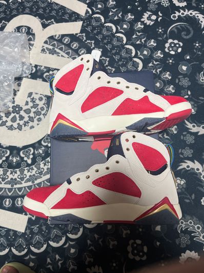 Trophy Room × Nike Air Jordan 7 "True Red and Obsidian"