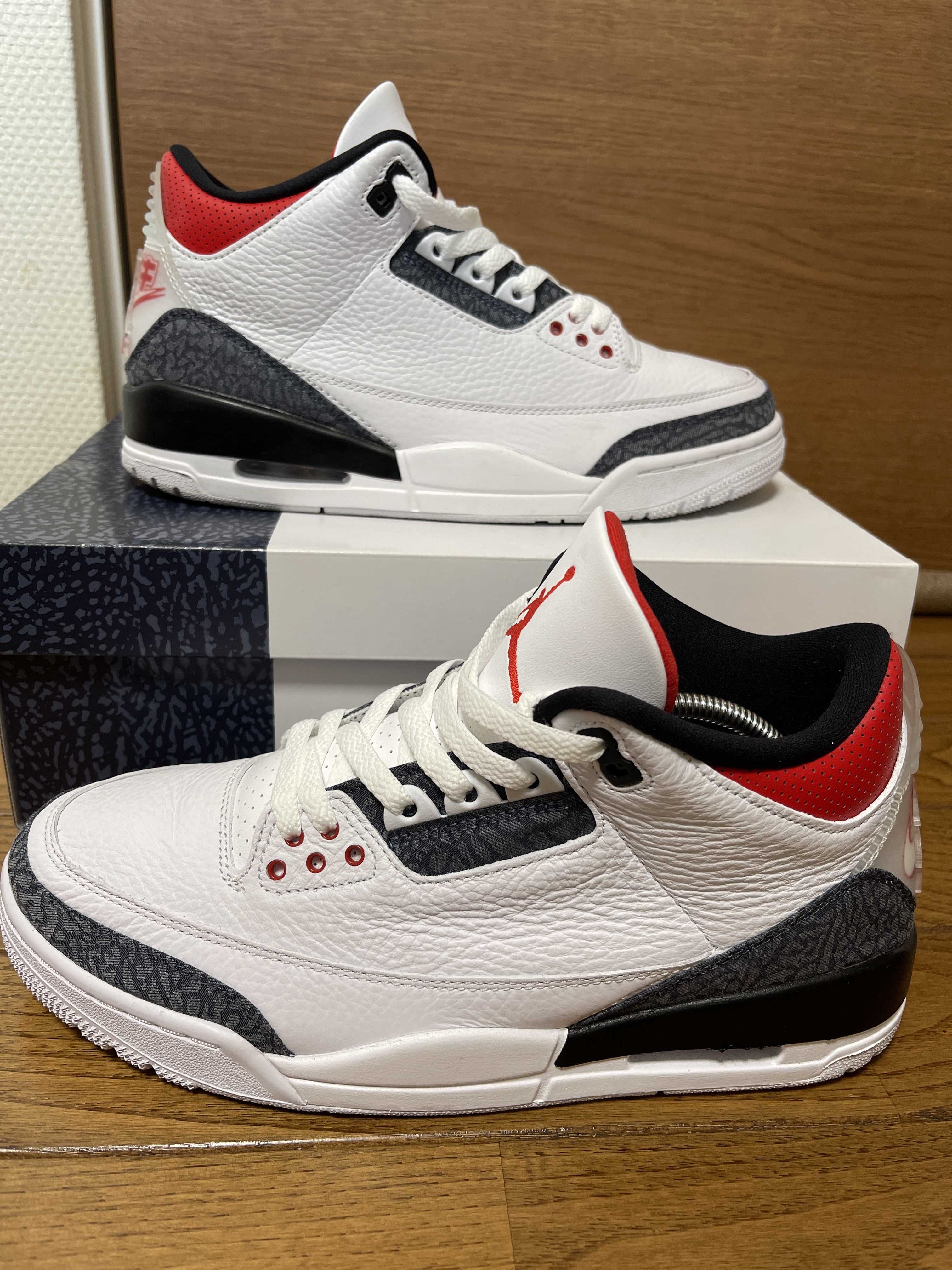 Nike Air Jordan 3 Retro SE-T CO JP "Fire Red Denim"