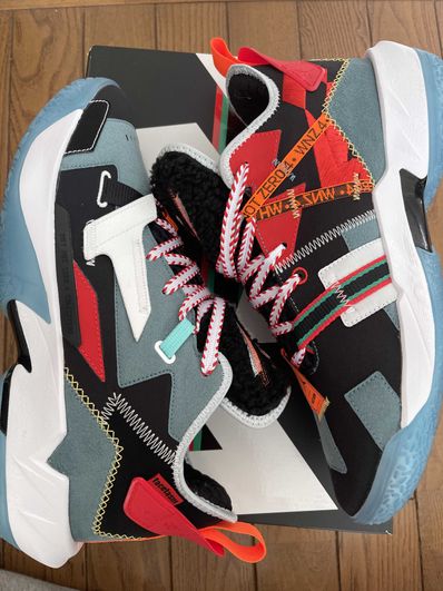 FACETASM × Nike Jordan Why Not Zero.4 "Black/Blue/Red"